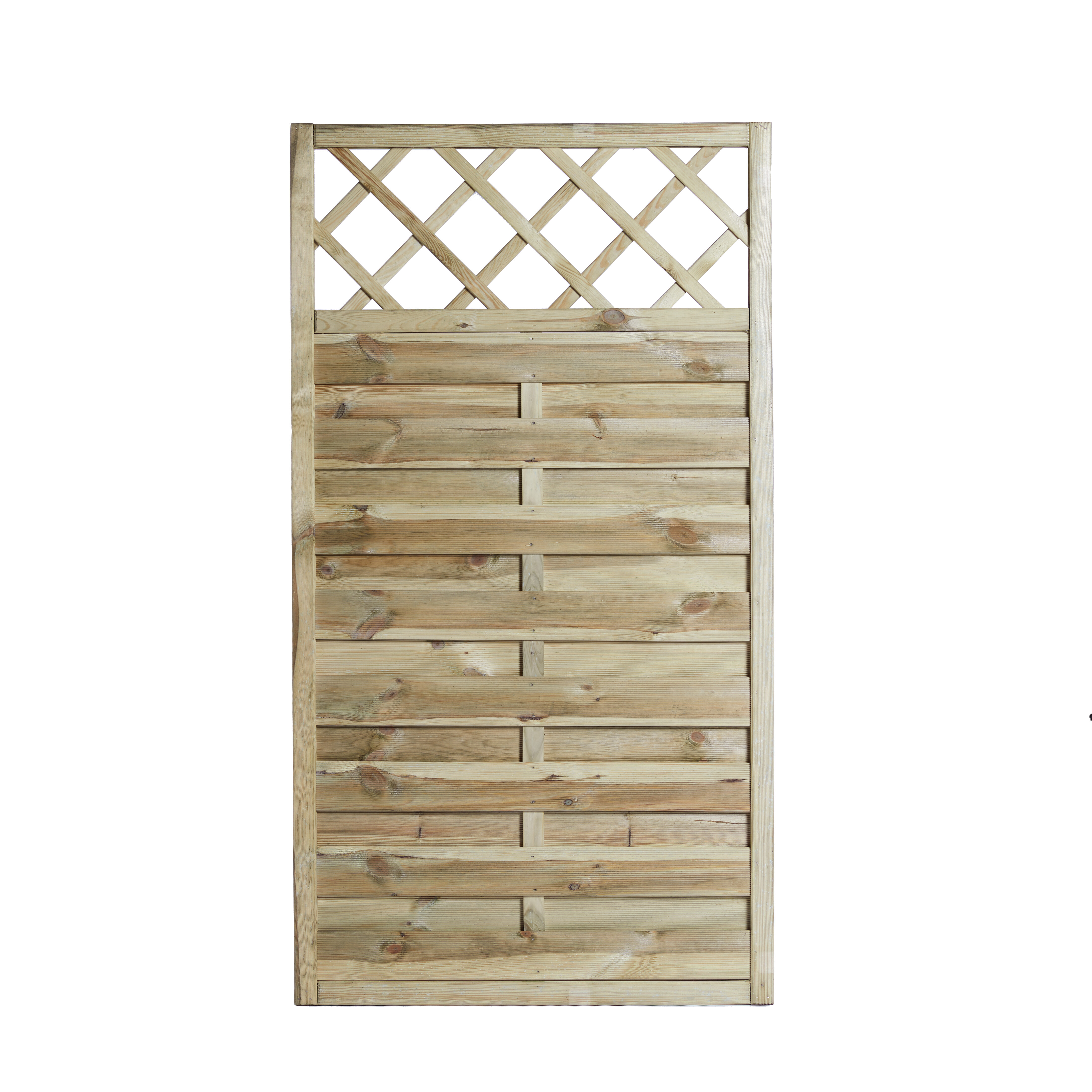 Tæthegn med Espalier 90 x 165 cm, trykimprægneret, NORDIC FENCE, SOLID