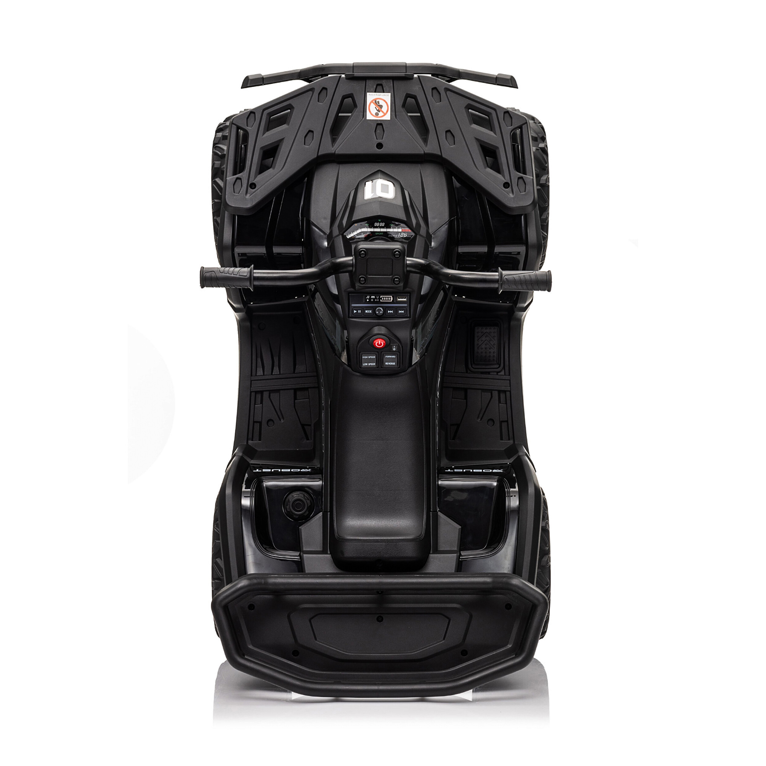 Elbil ATV 4 x 10,8V motor, EVA hjul NORDIC PLAY