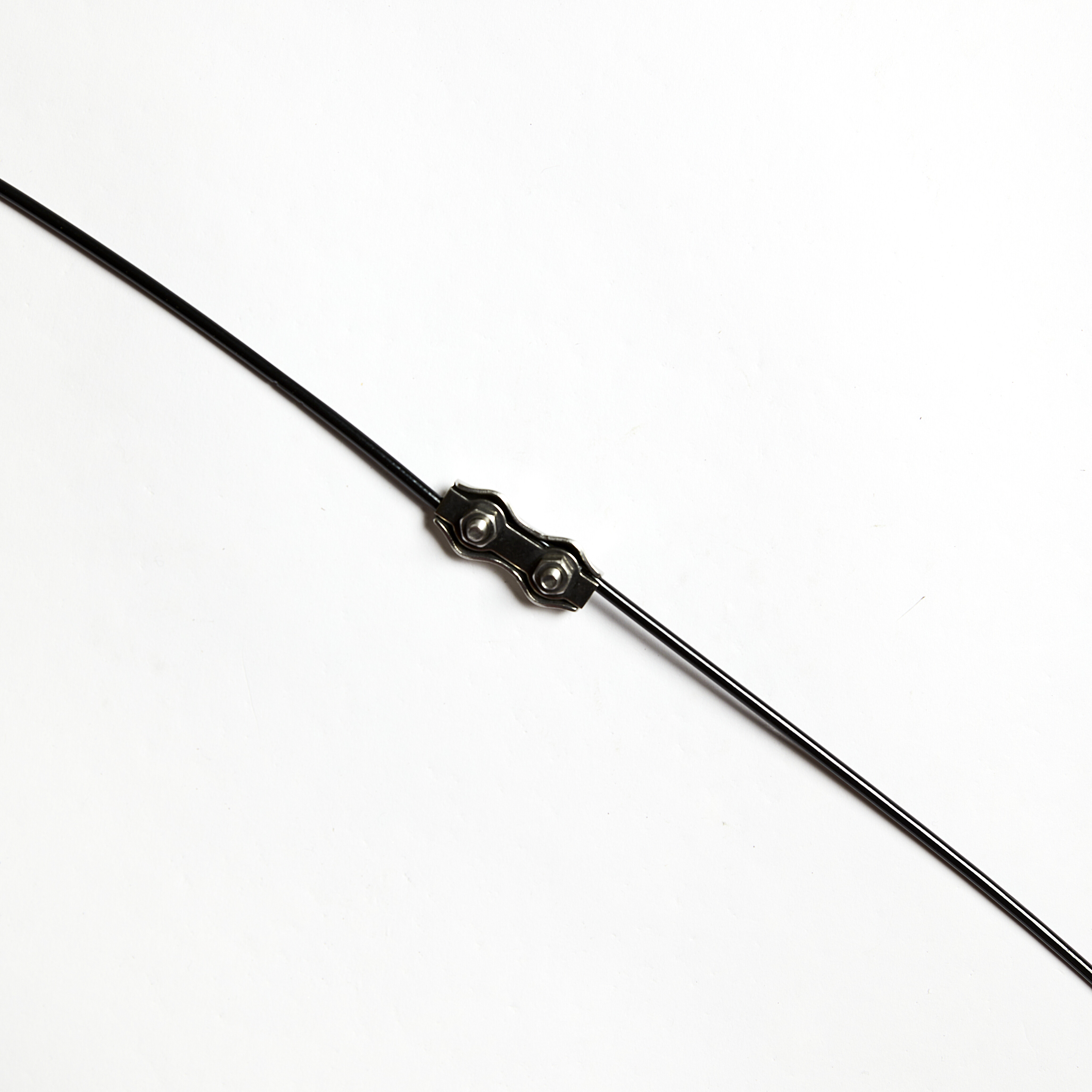 Strammetråd med lås Ø3 mm x 22 m, sort, NORDIC FENCE