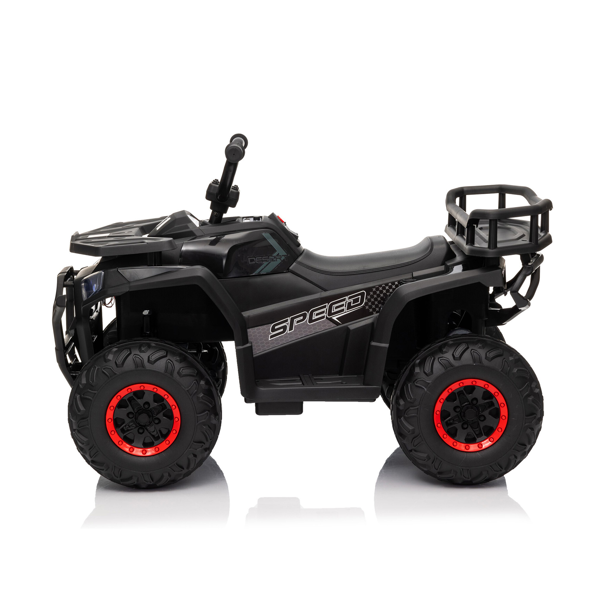 Elbil ATV 4 x 10,8V motor, EVA hjul NORDIC PLAY
