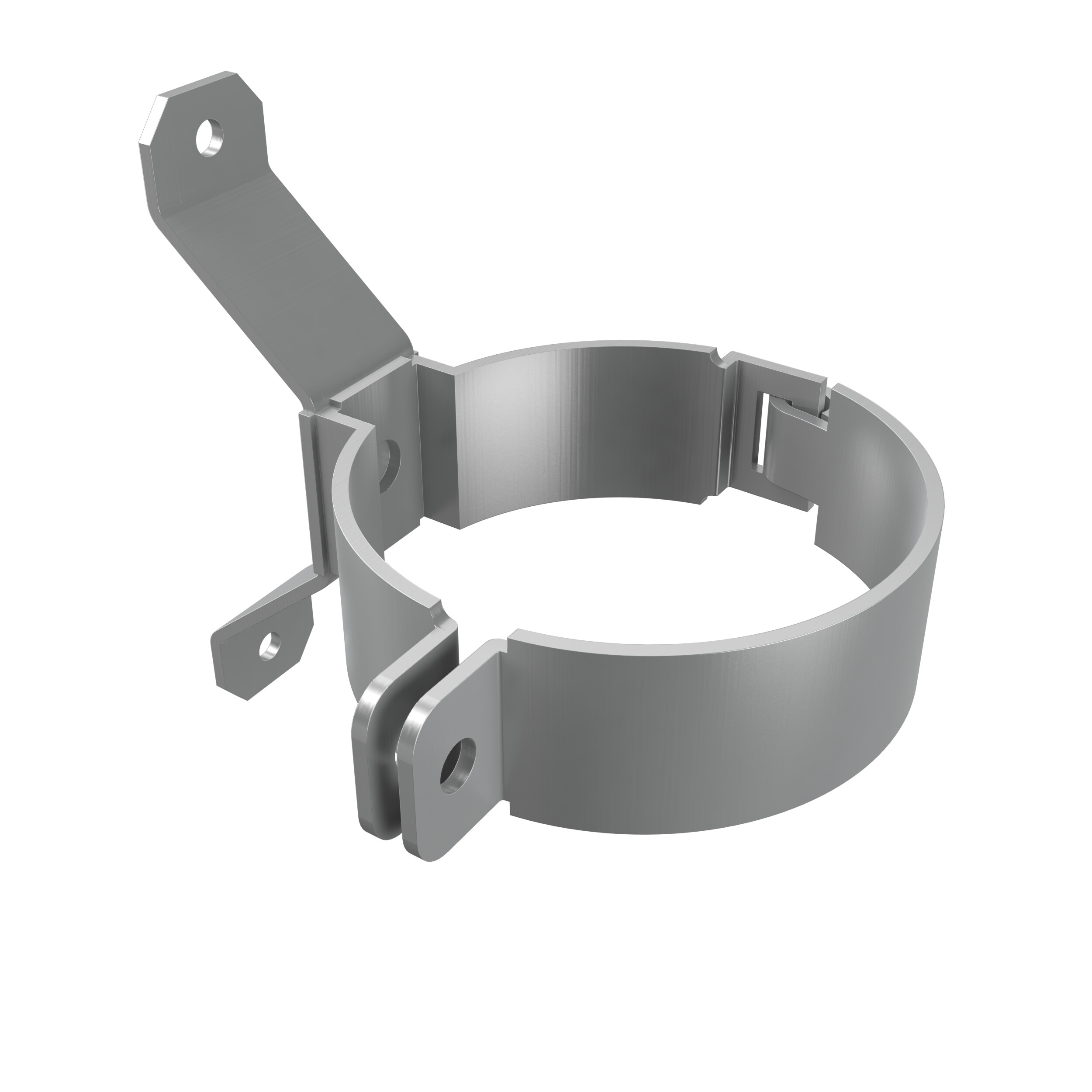 N70 rørholder ps. A 2 stk. – aluminium