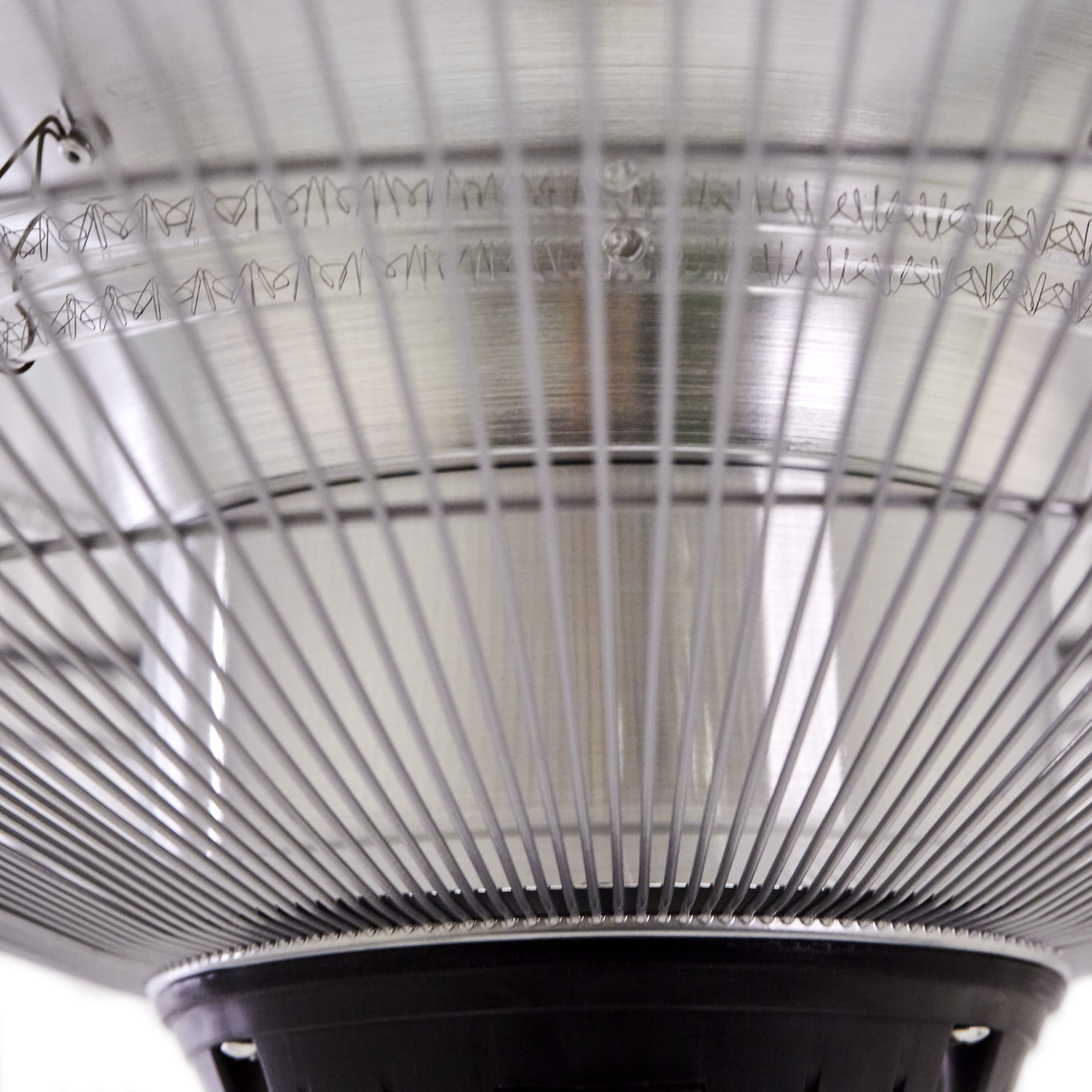 Patio heater floor model 2100 W HORTUS, silver
