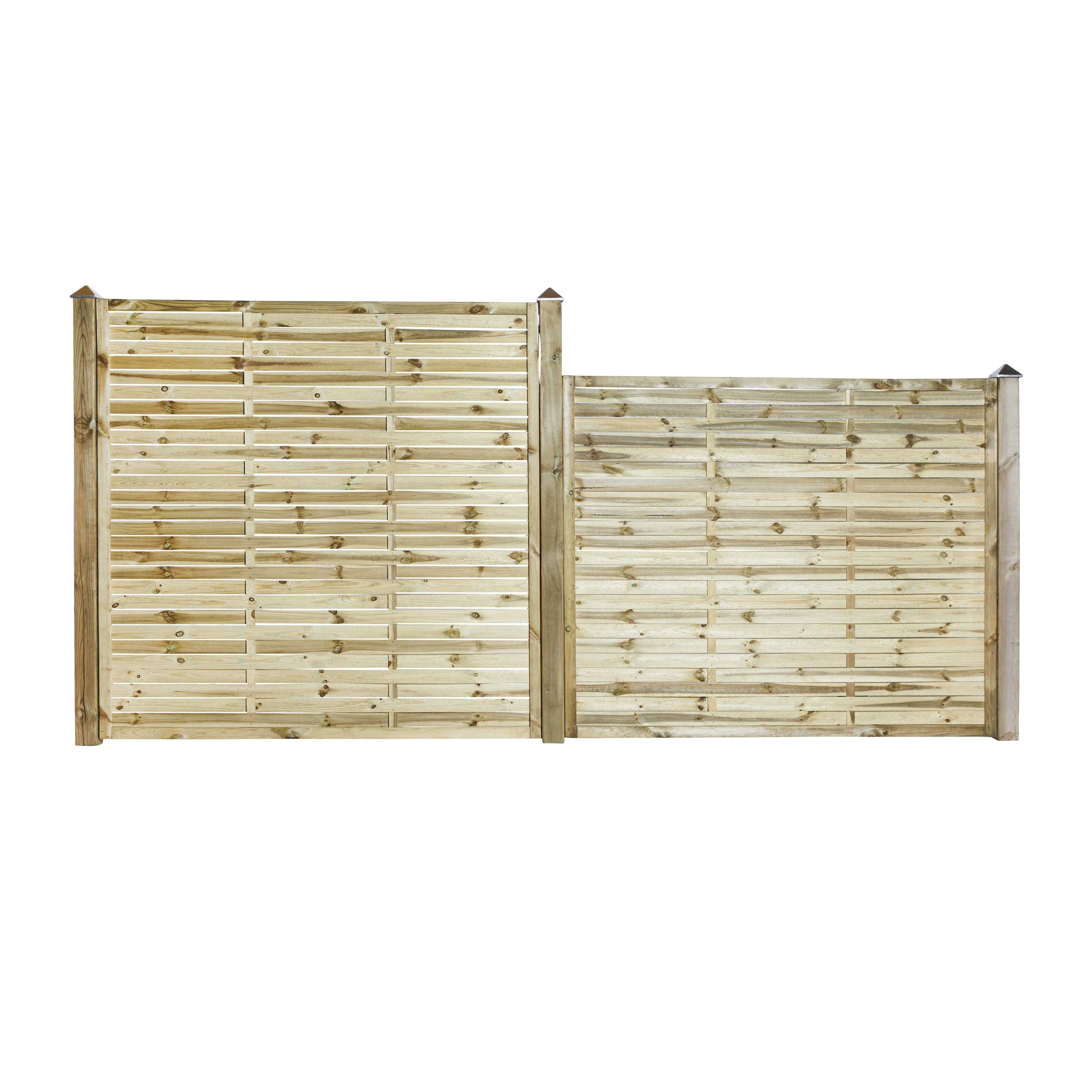 Lamelhegn 180 x 150 cm, trykimprægneret, NORDIC FENCE, BASE