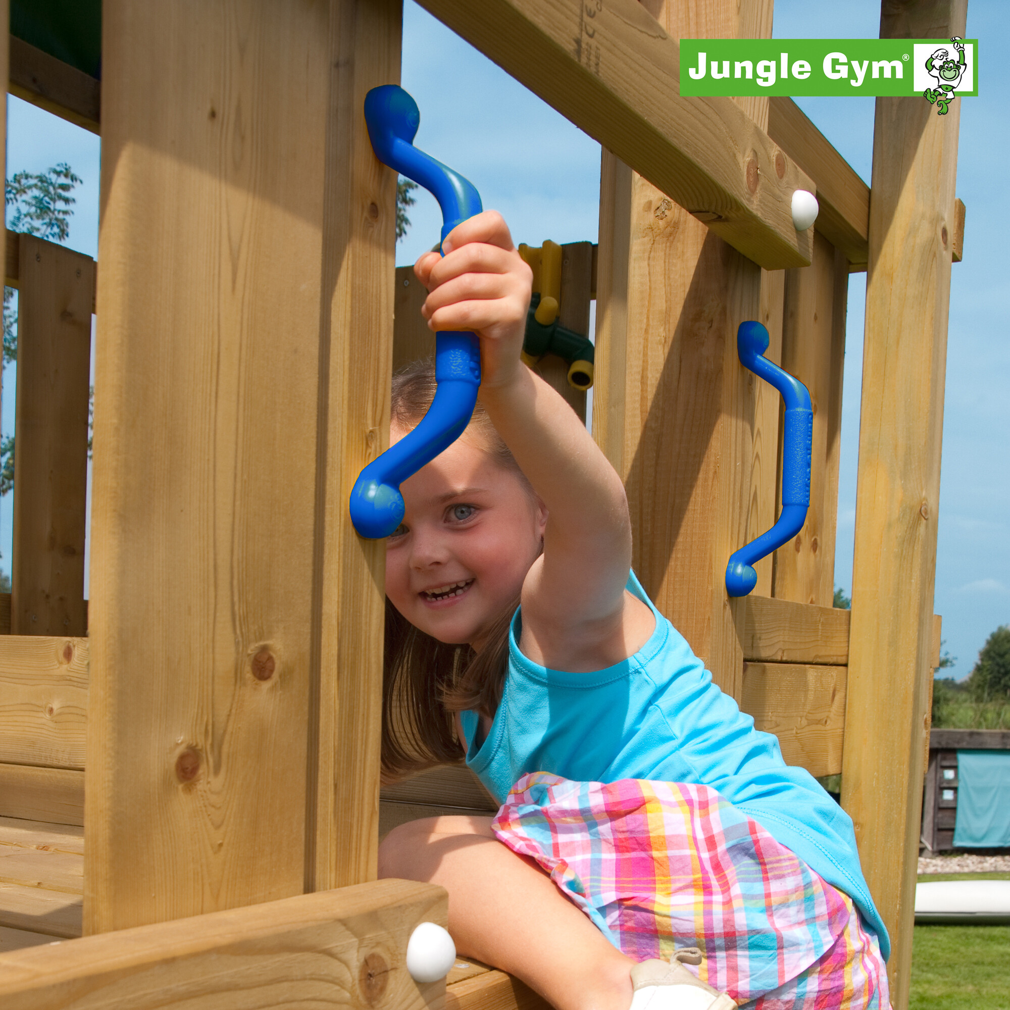 Handtag Blå 2 st Jungle Gym