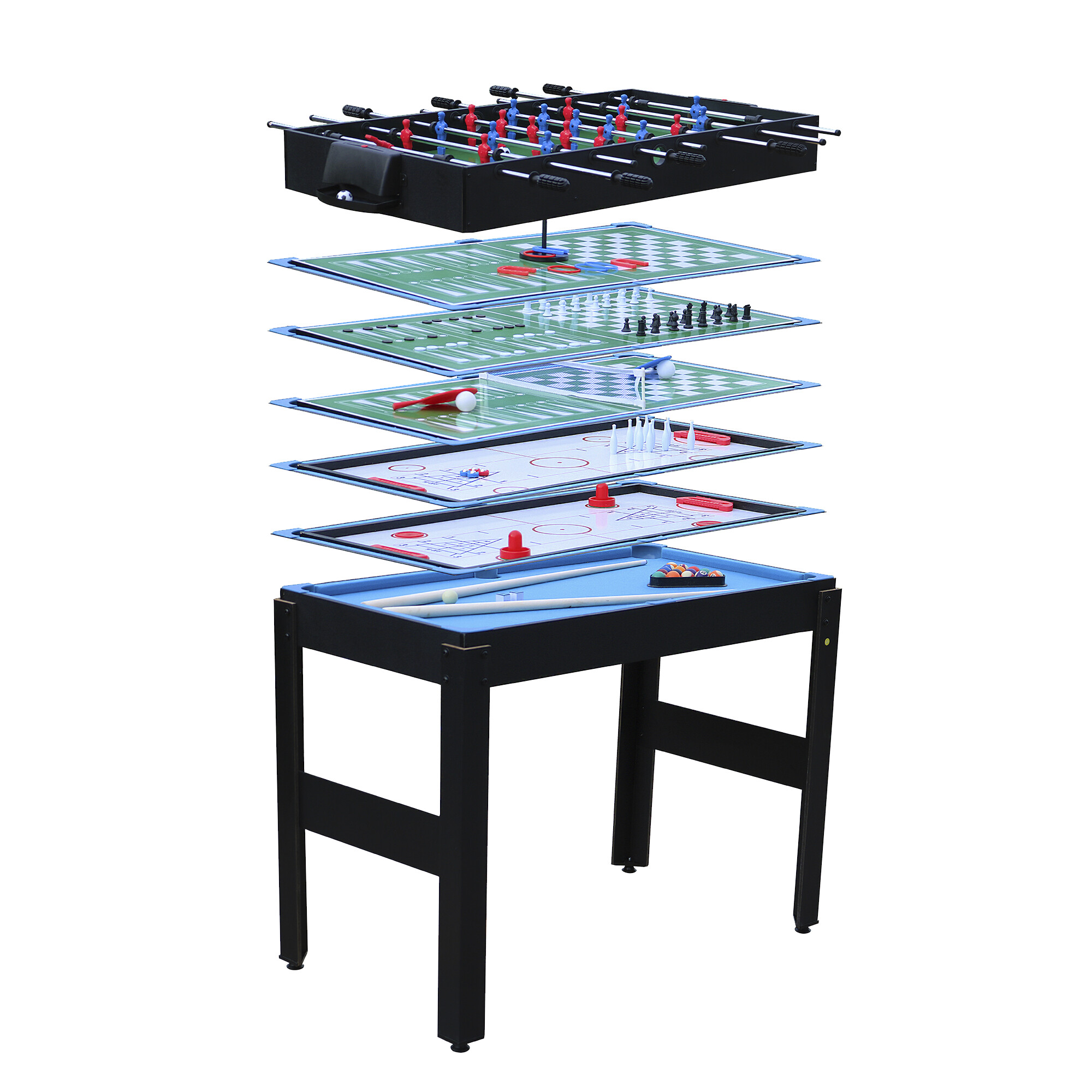 12-in-1 multi-use game table 90 x 50 x 124 cm NORDIC Games