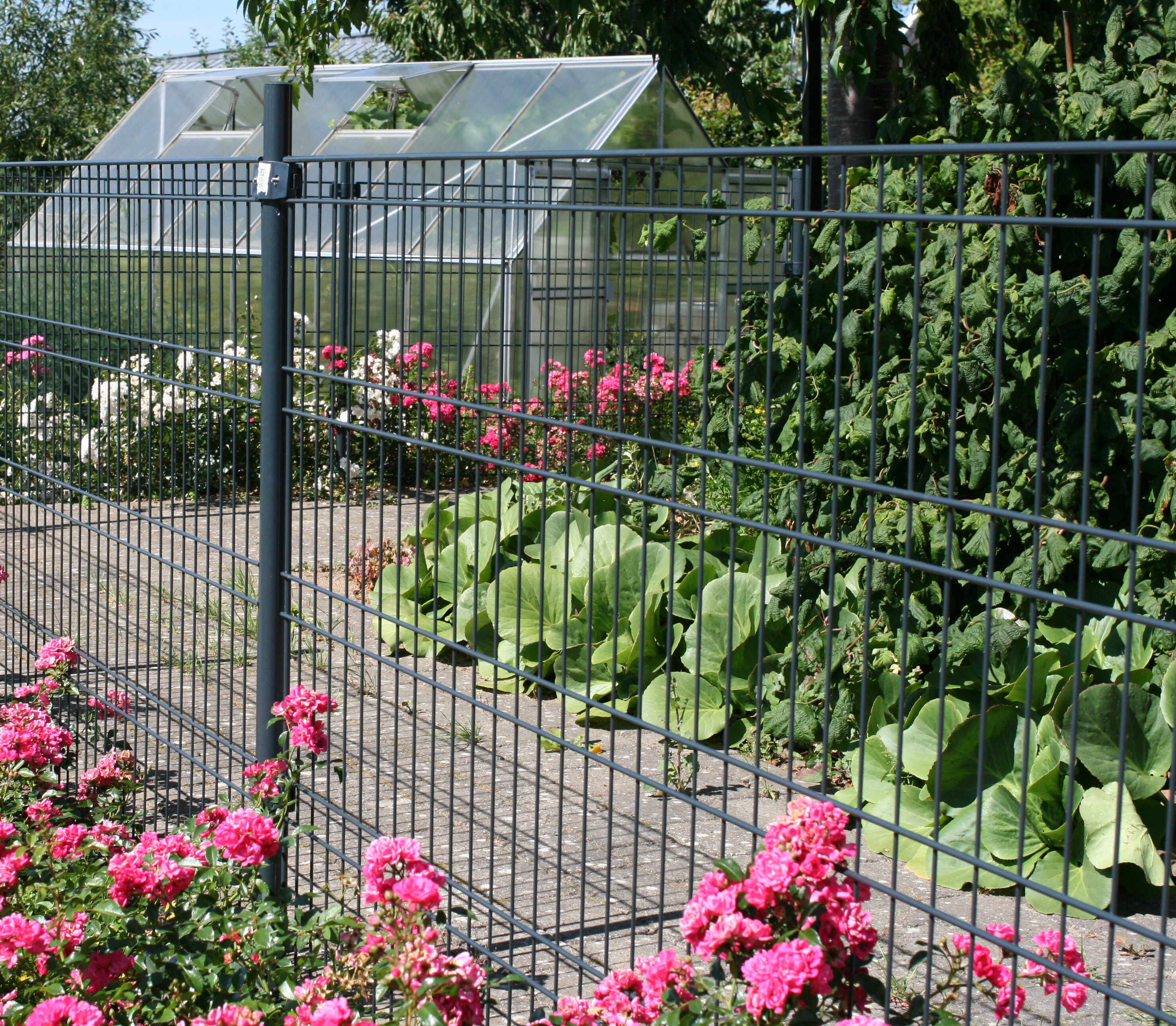 Panel fence 100 x 200 cm, green
