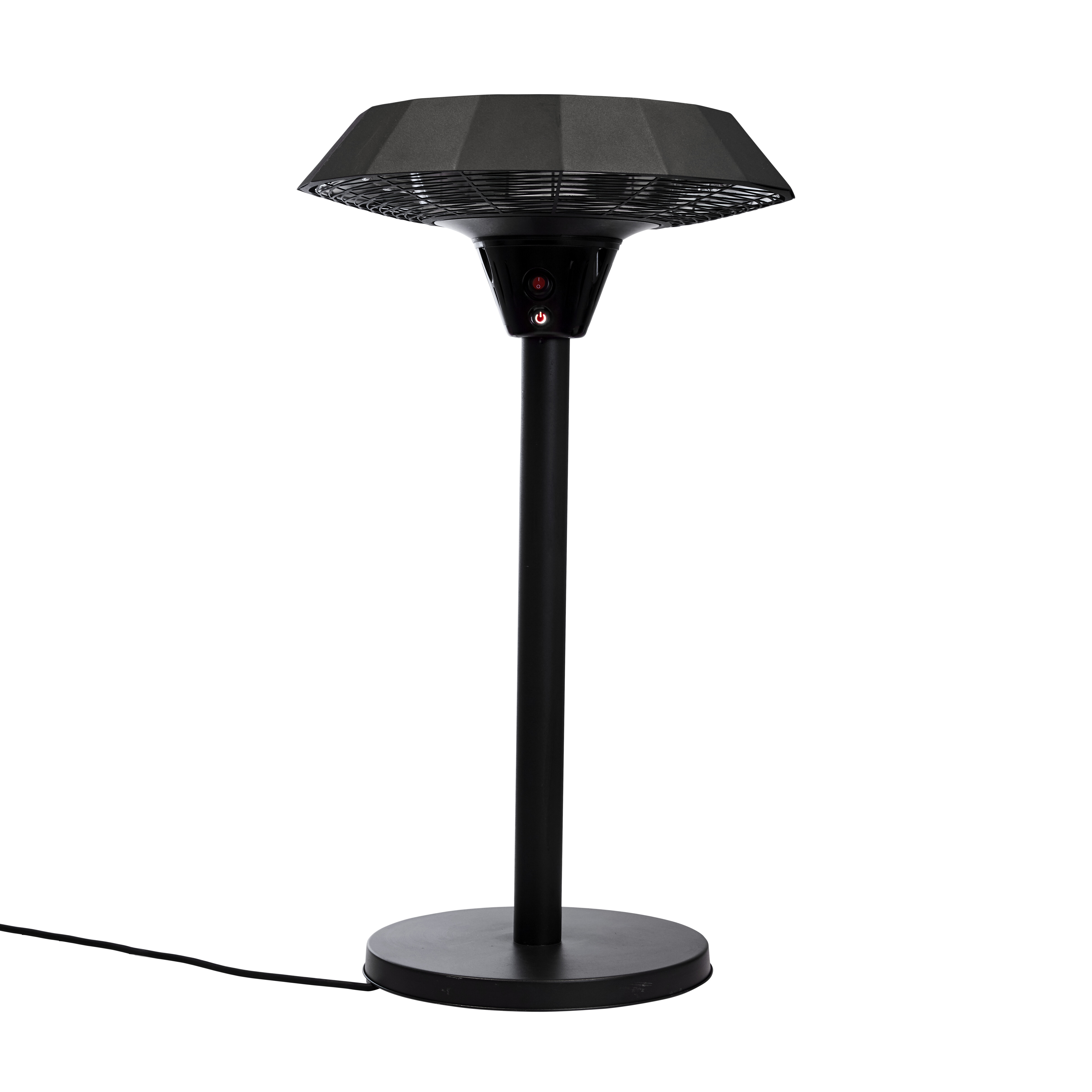 Patio heater UFO table model 2000 W HORTUS, black