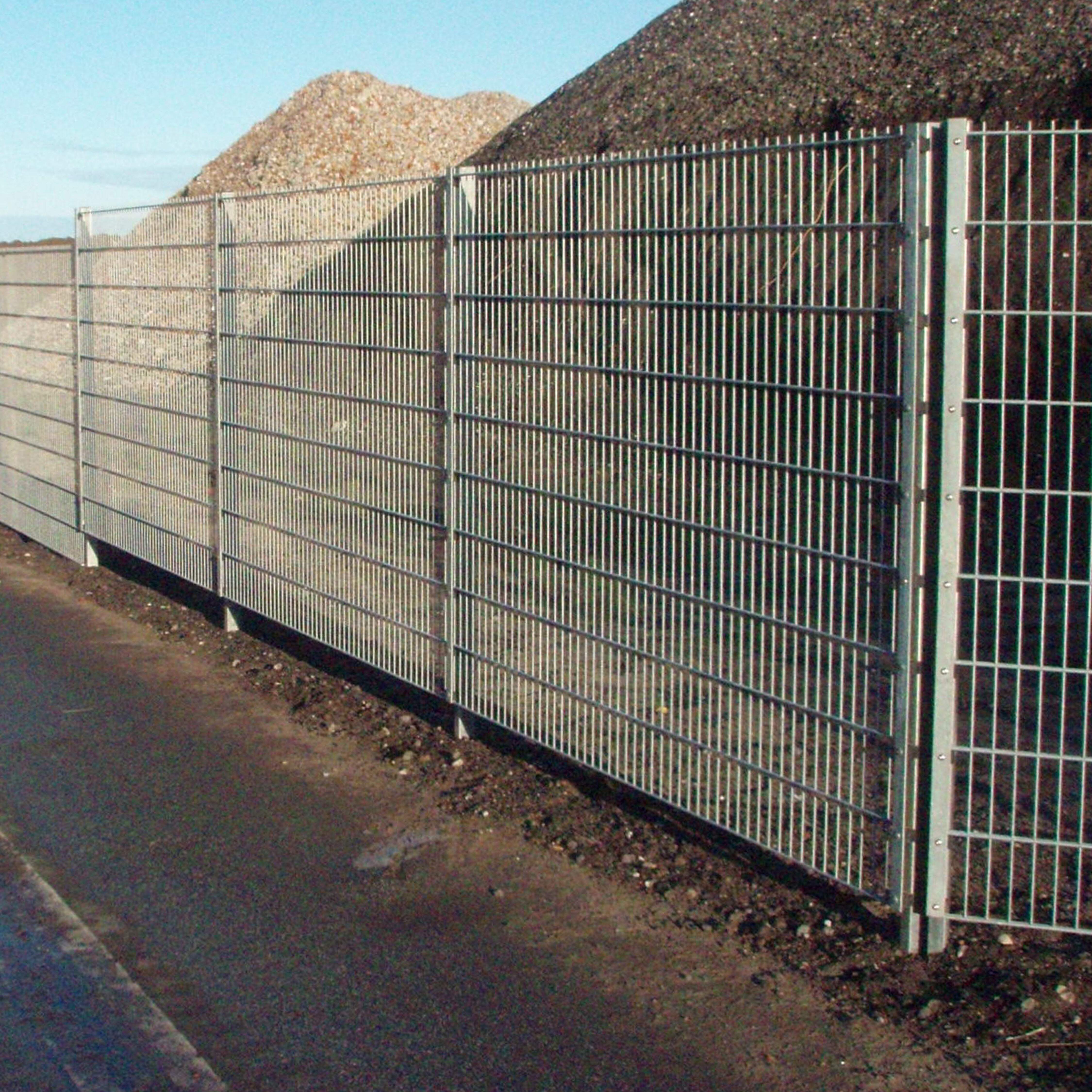 Strong Closing 100 x 250 cm, 6/5/6 mm, galvaniseret - uden pigge