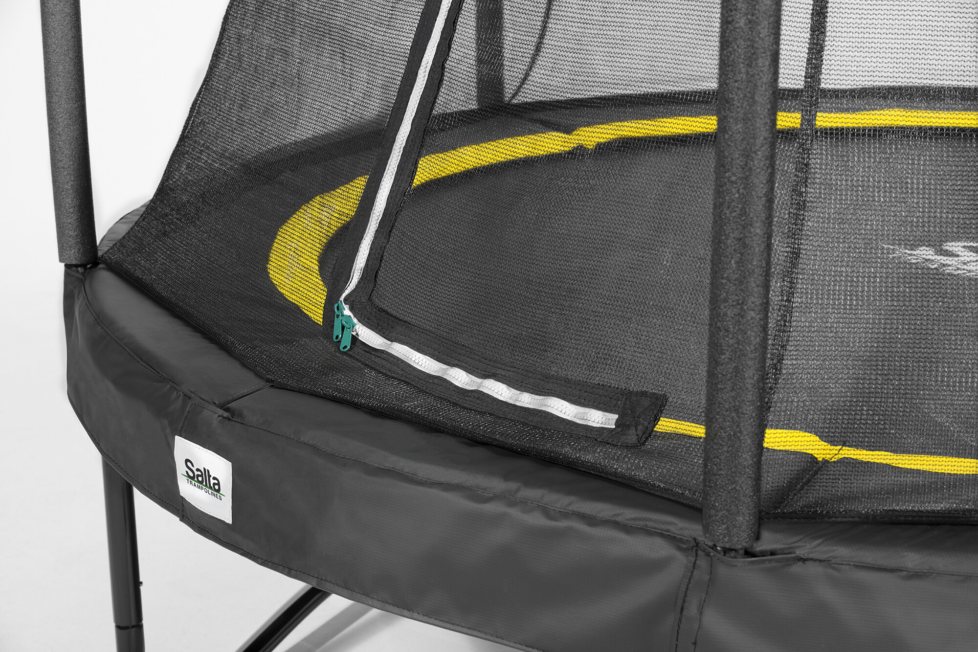 Trampolin Comfort Edition Ø396 cm, sort inkl. sikkerhedsnet Salta