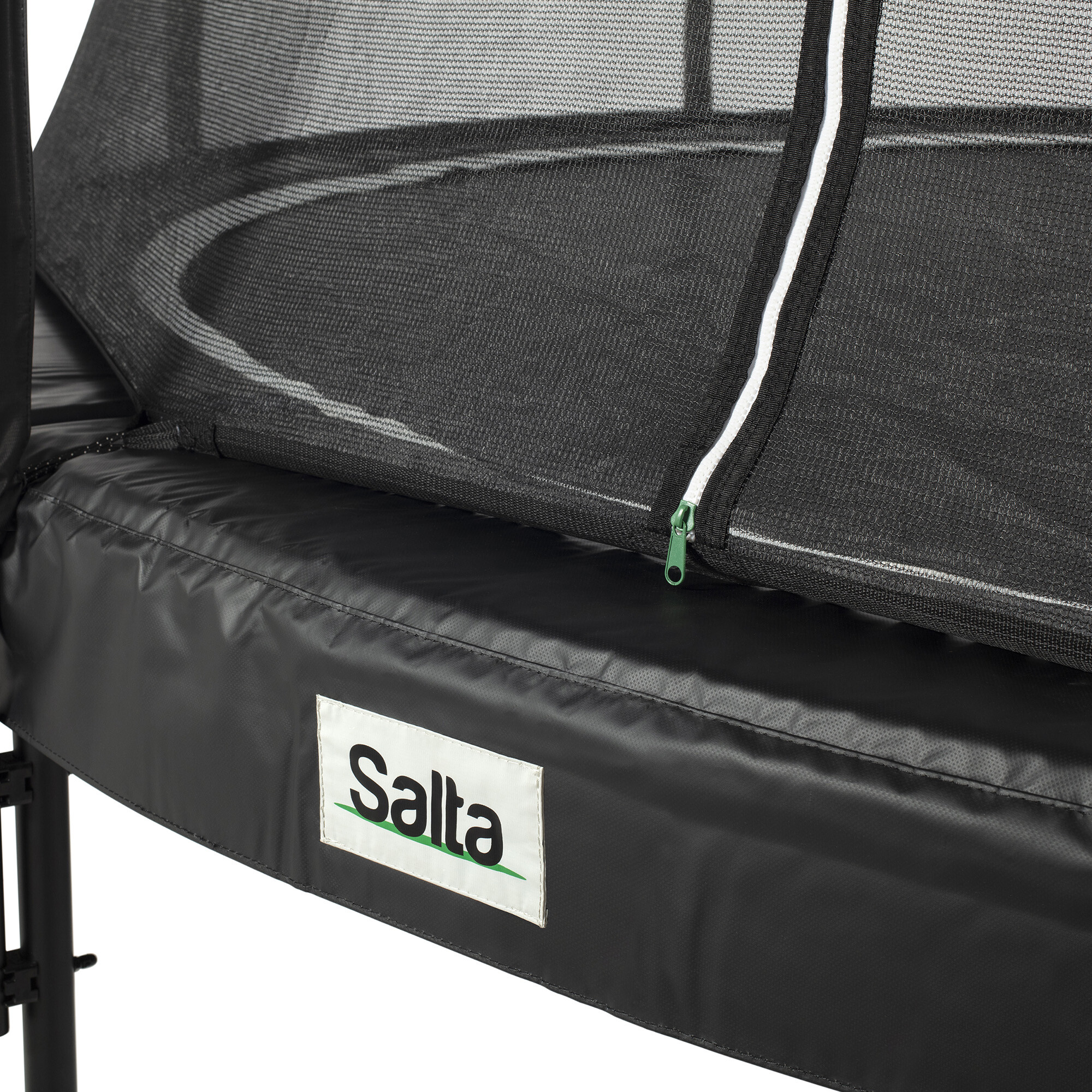 Studsmatta Premium Edition Ø251 cm, svart Salta