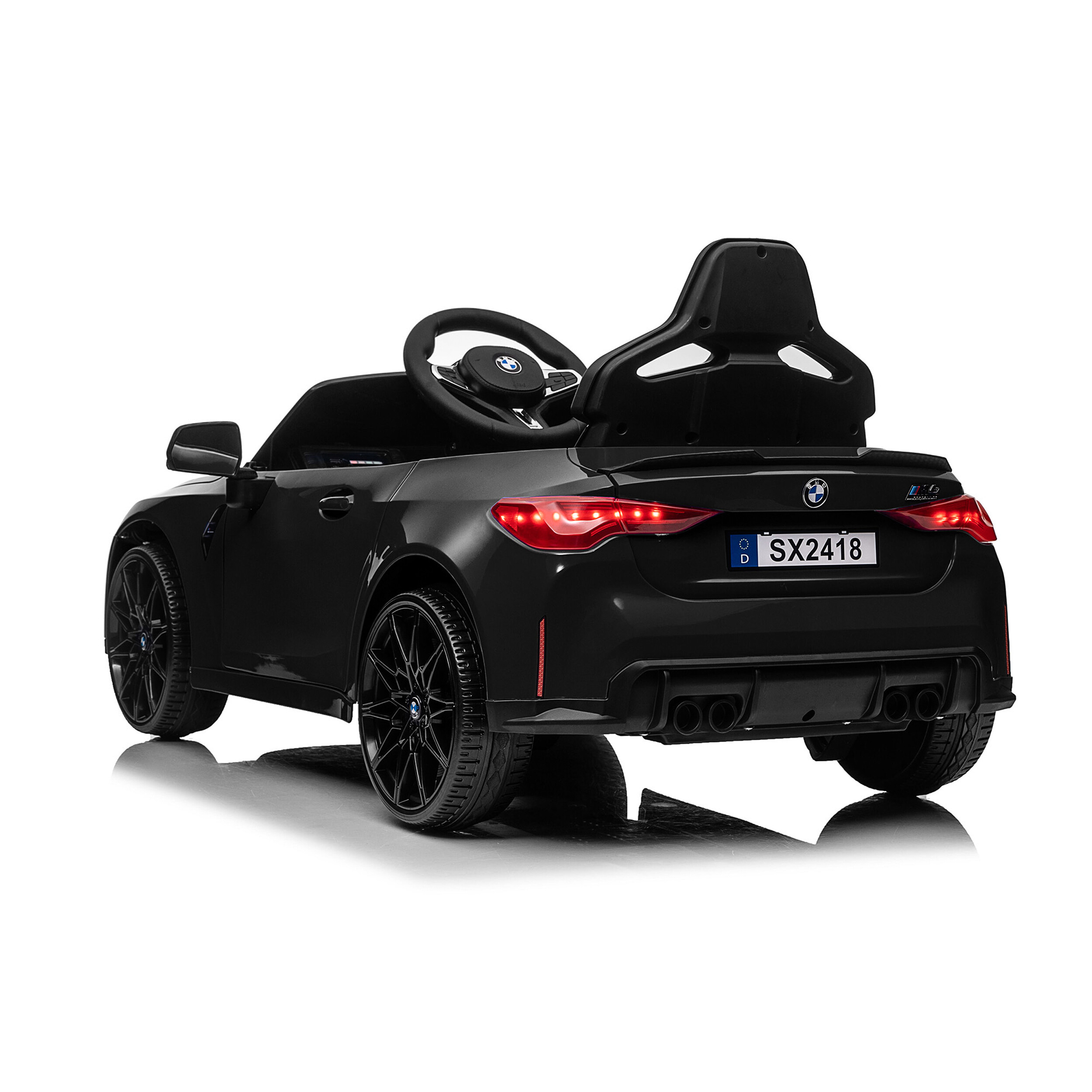 Elbil BMW M4, 2 x 10,8V motor NORDIC PLAY