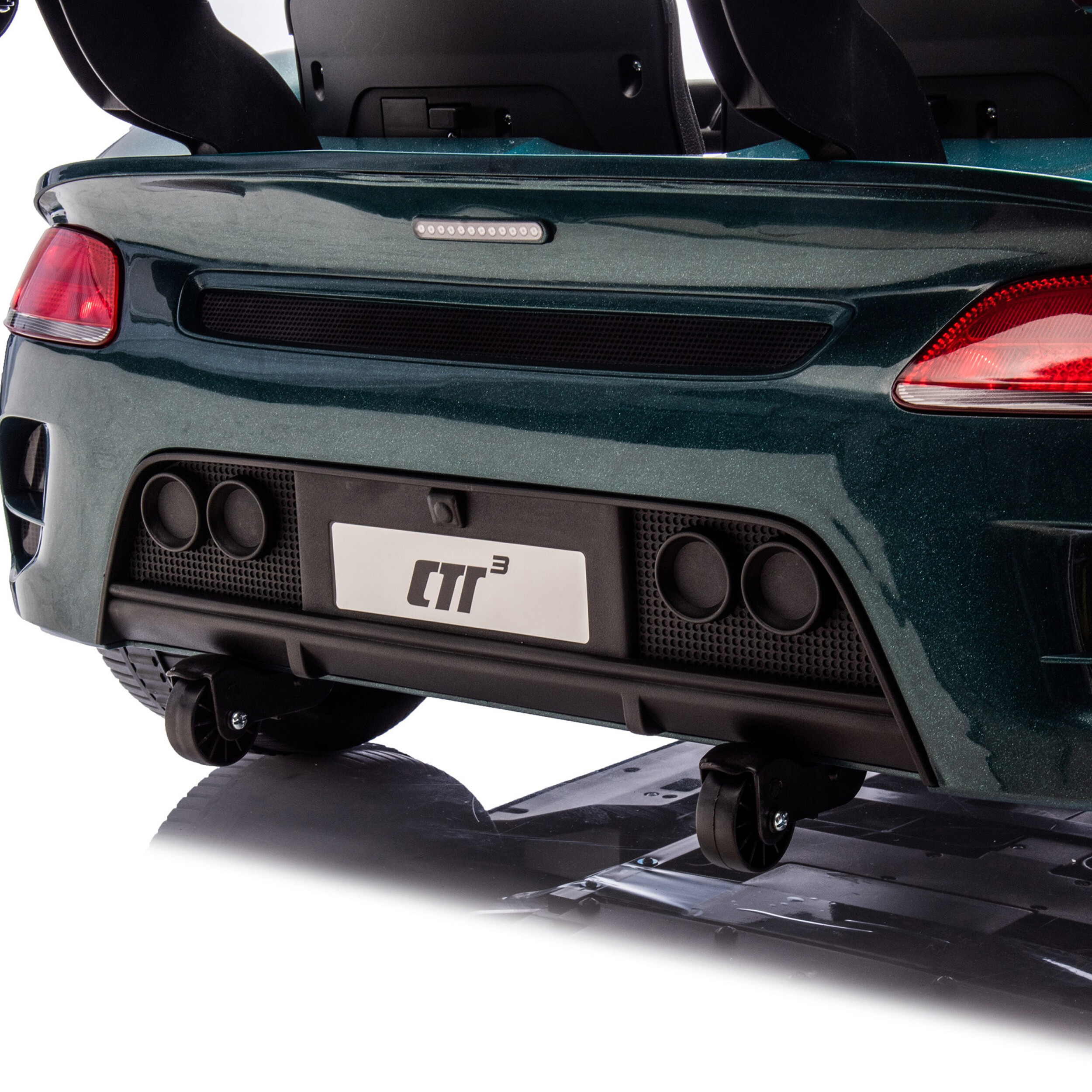 Elbil RUF 2 personers 4 x 18V motor, EVA hjul, NORDIC PLAY