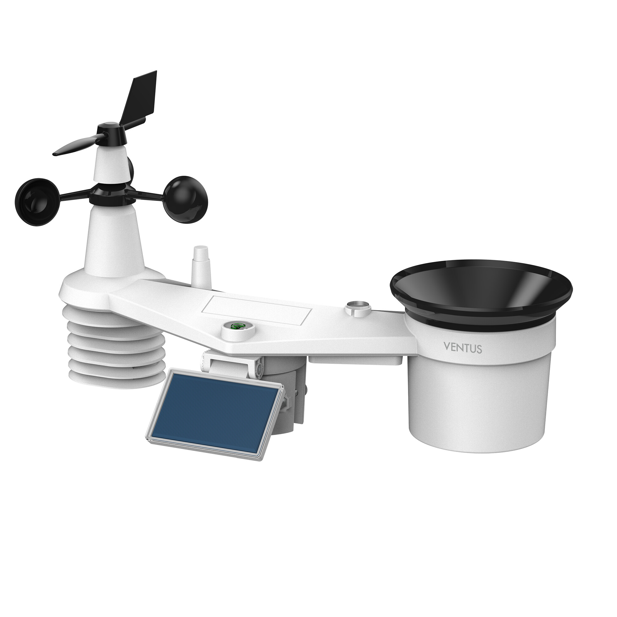 Väderstation W850, wifi, vind, regn och 10 dagars väderutsikt VENTUS