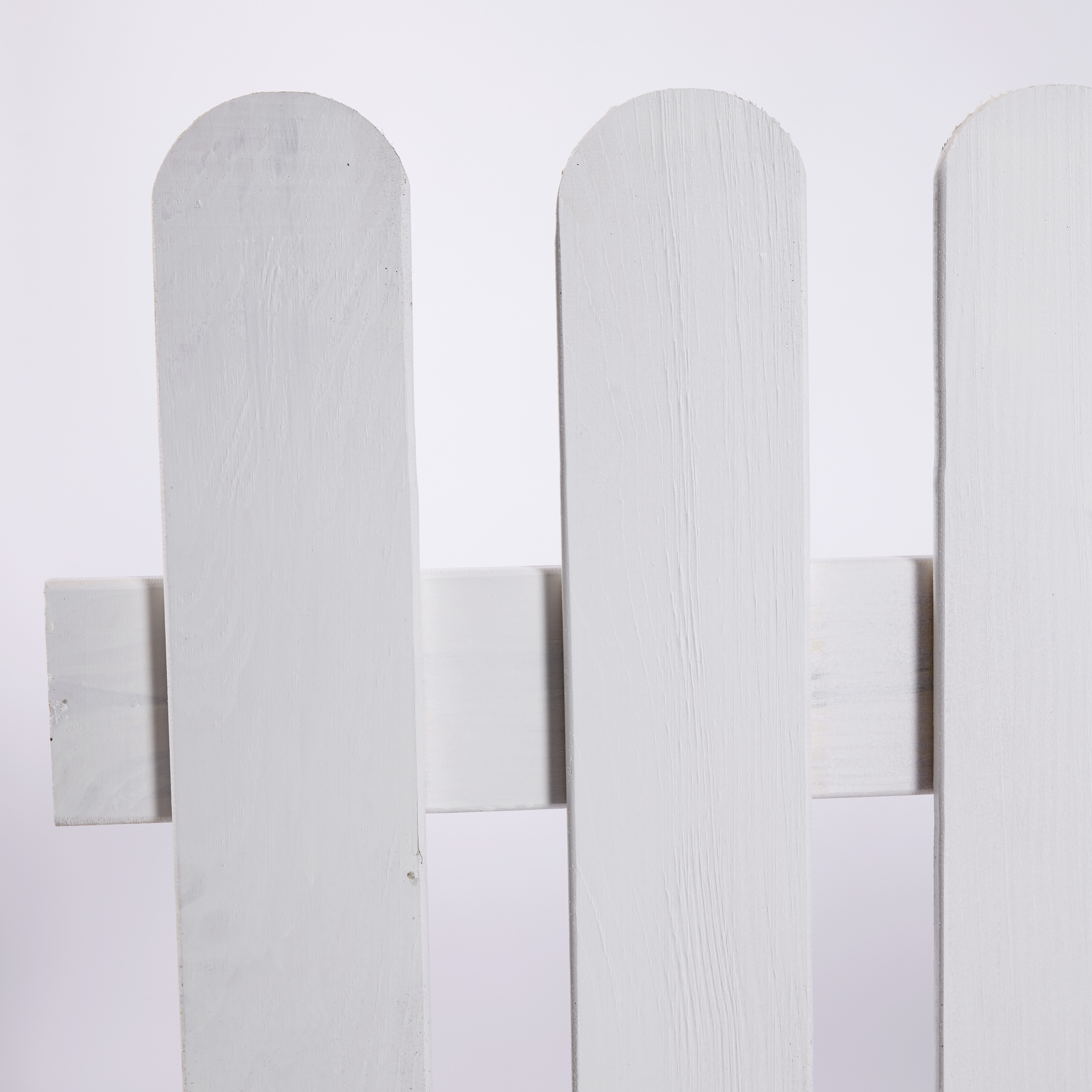Forhavehegn 180 x 80 cm, grundmalet hvid, NORDIC FENCE, FYN