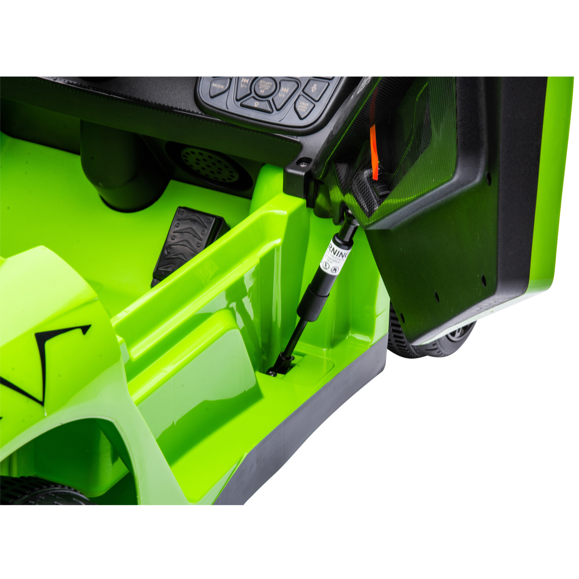 Electric car Lamborghini Aventador 12V, lime green, NORDIC PLAY