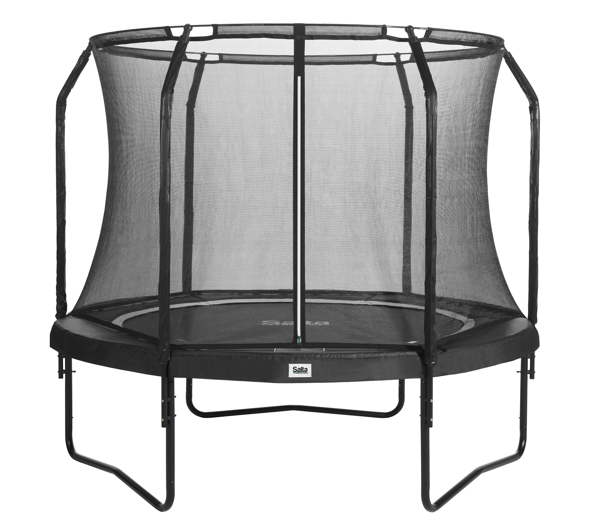 Trampolin Premium Black Edition Ø305 cm, sort inkl. sikkerhedsnet Salta