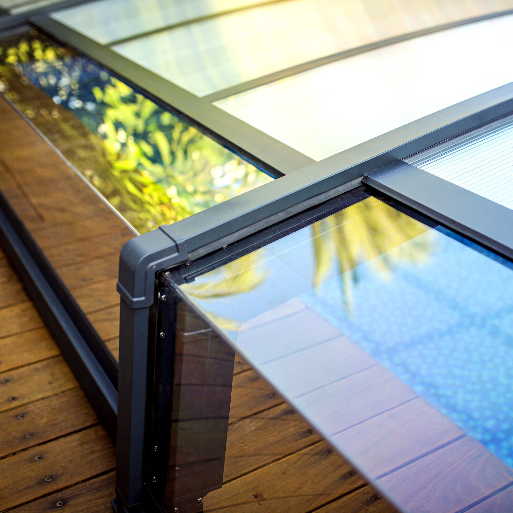 Majorca pool overdækning 470 x  670 cm Palram - Canopia