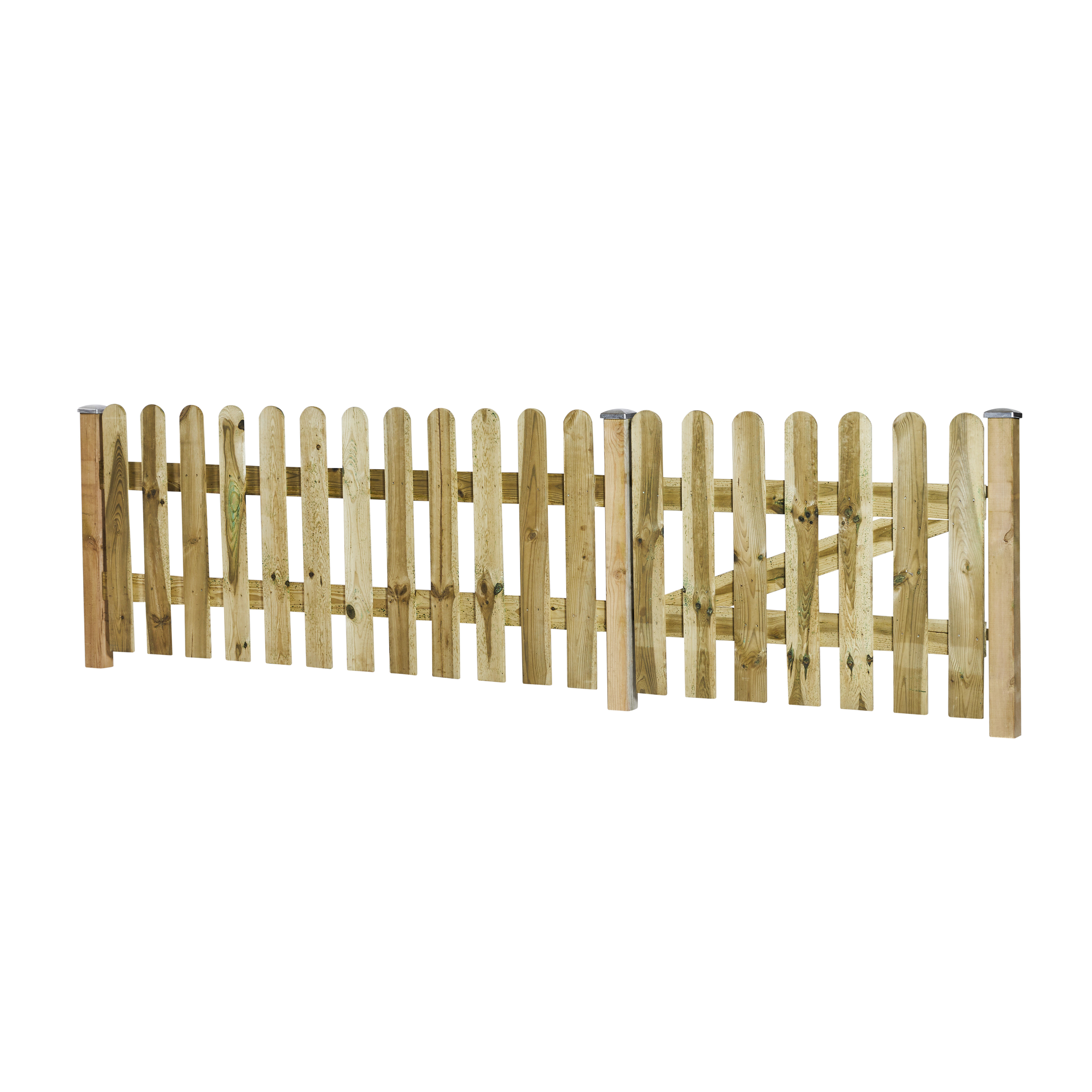Forhavelåge 100 x 80 cm, trykimprægneret, NORDIC FENCE, FYN