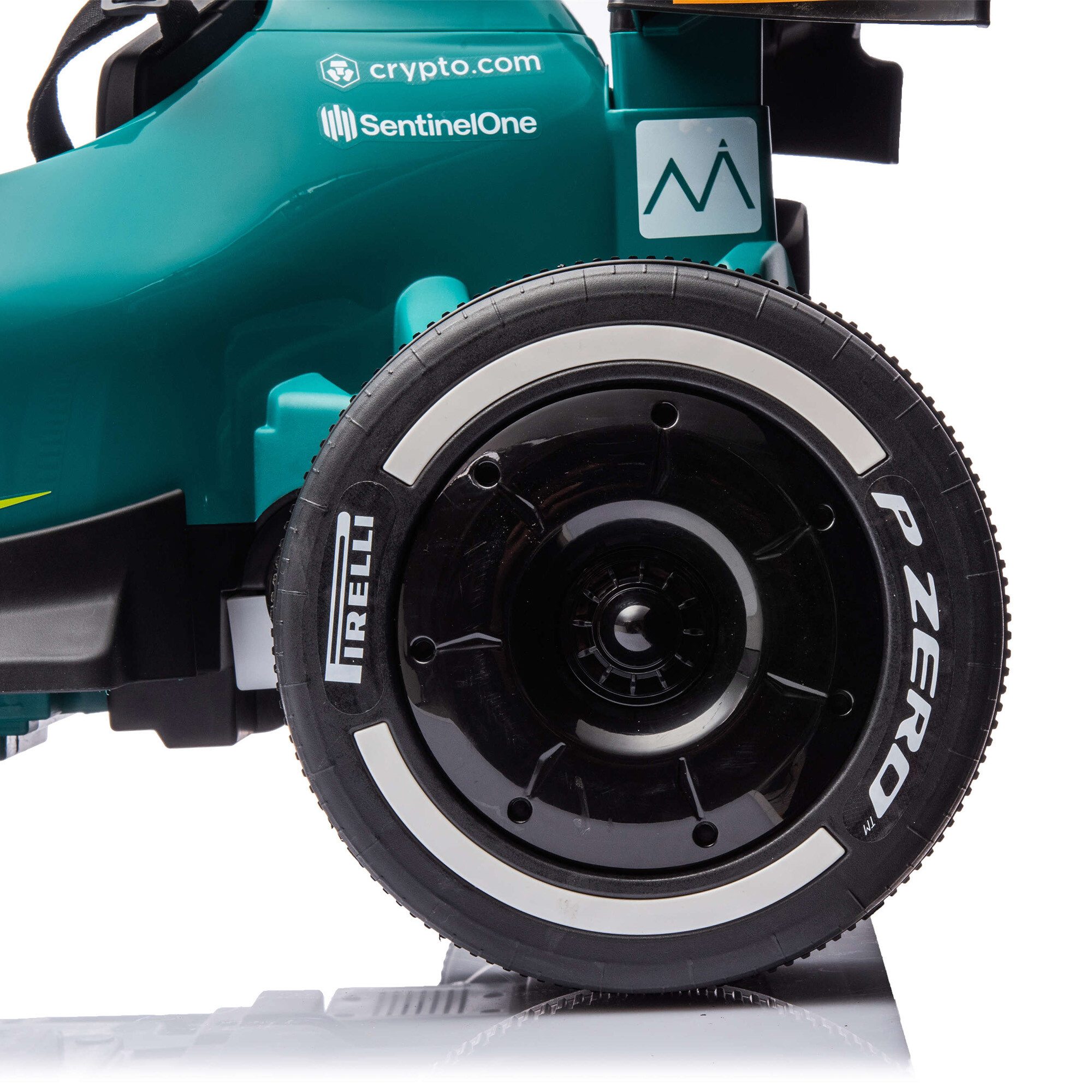 Elbil Formel 1 Aston Martin 4 x 12 motor, EVA hjul NORDIC PLAY