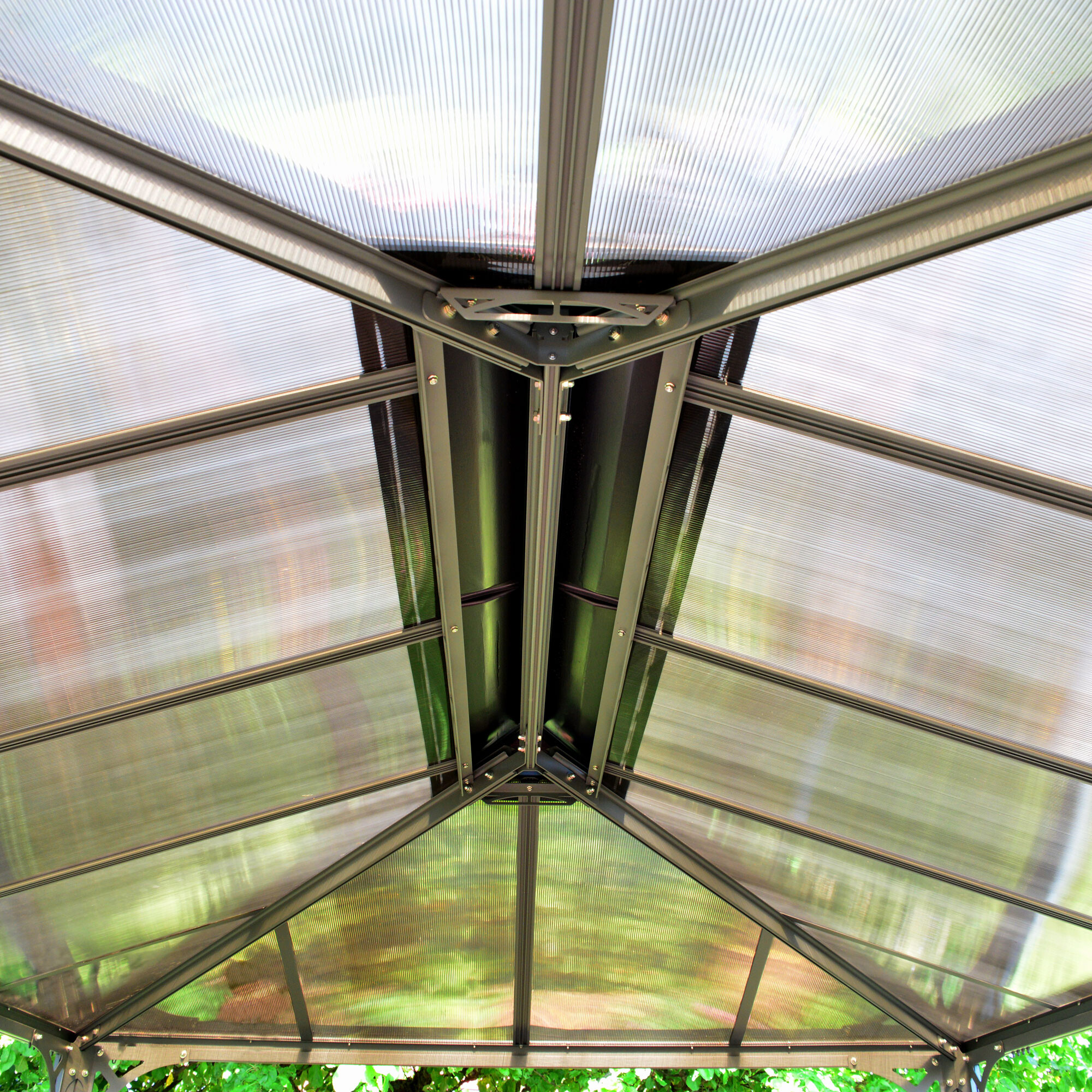 Gazebo Palermo 3000, anthracit grey - 7016 Palram - Canopia