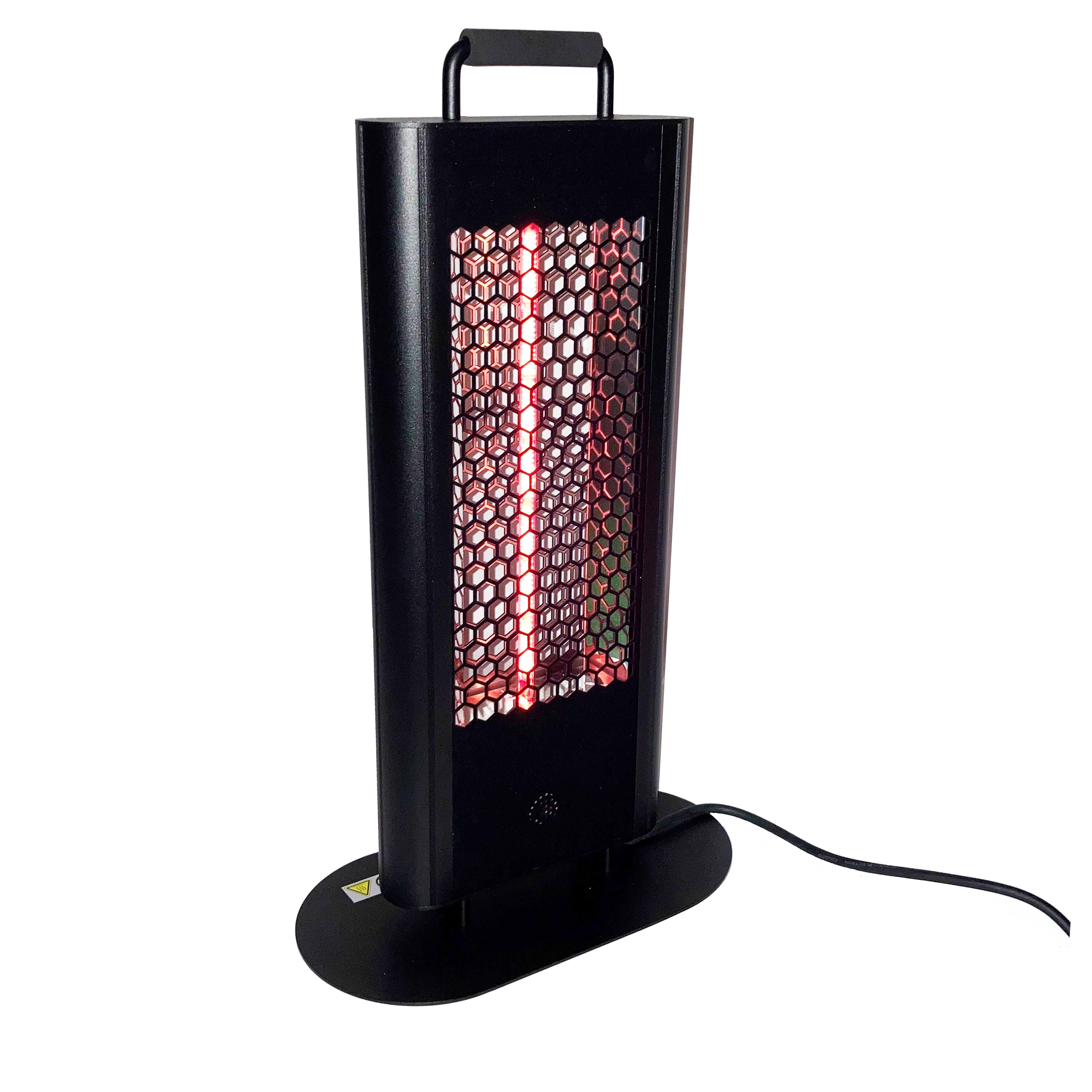 Terrassevarmer ECO high-line 1200W HEAT1, sort