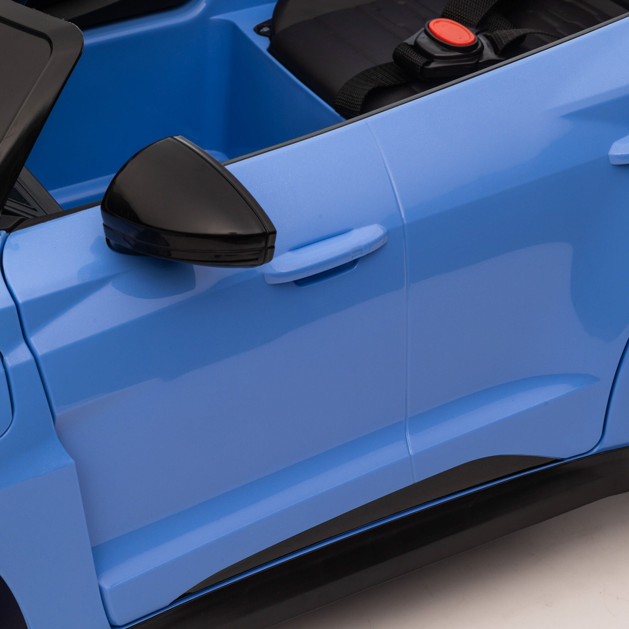 Elbil Audi RS e-tron GT 4 x 12V motorer, EVA hjul, PU lædersæde