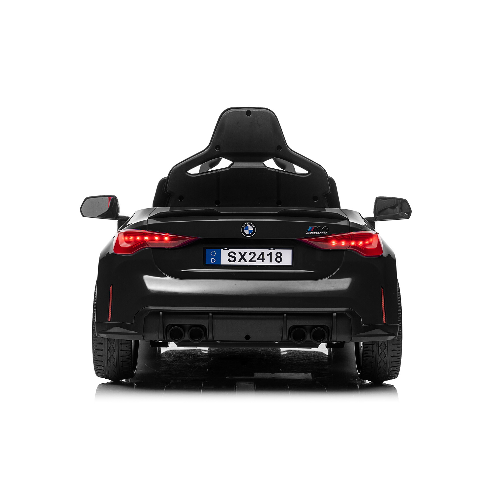 Elbil BMW M4, 2 x 10,8V motor NORDIC PLAY