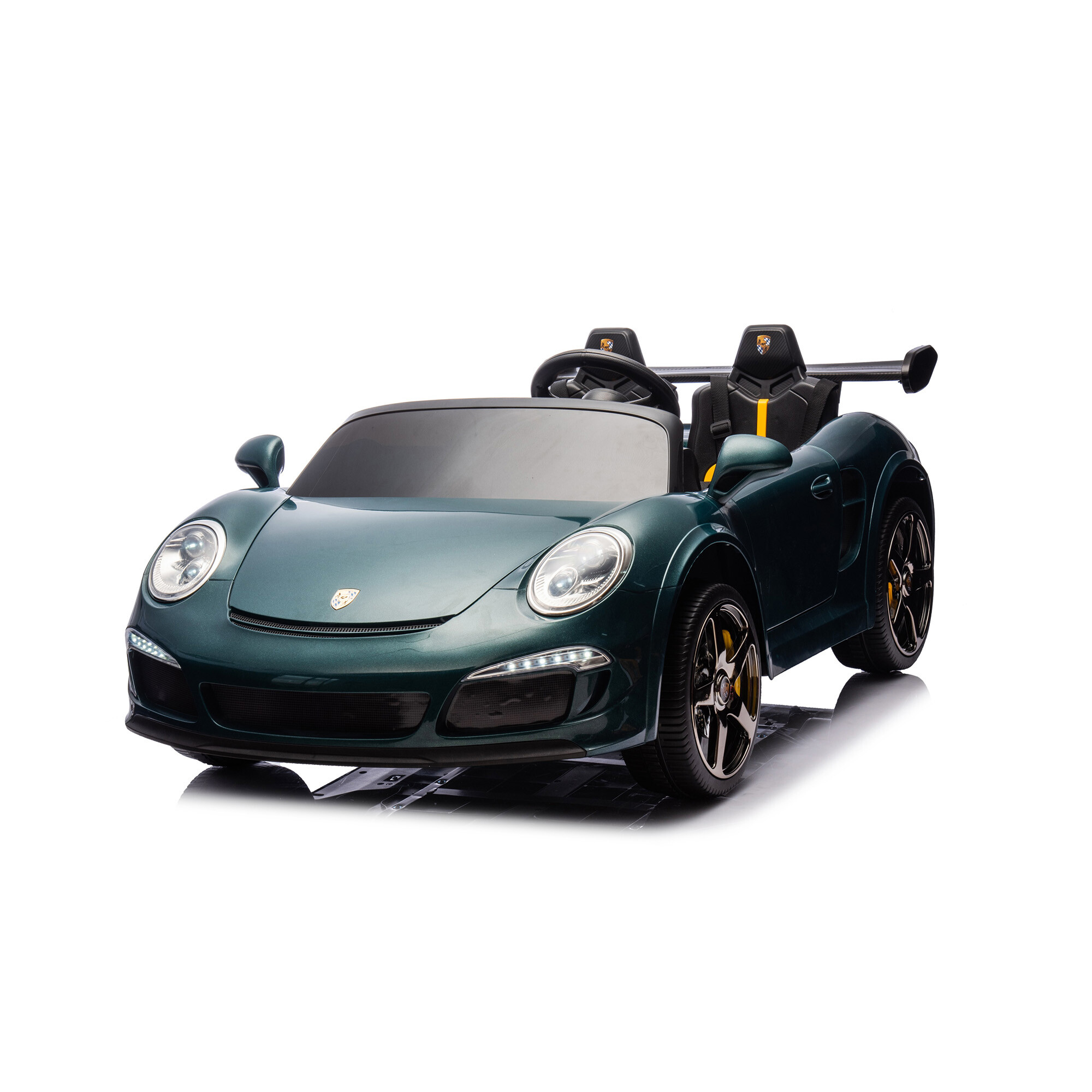 Elbil RUF 2 personers 4 x 18V motor, EVA hjul, NORDIC PLAY