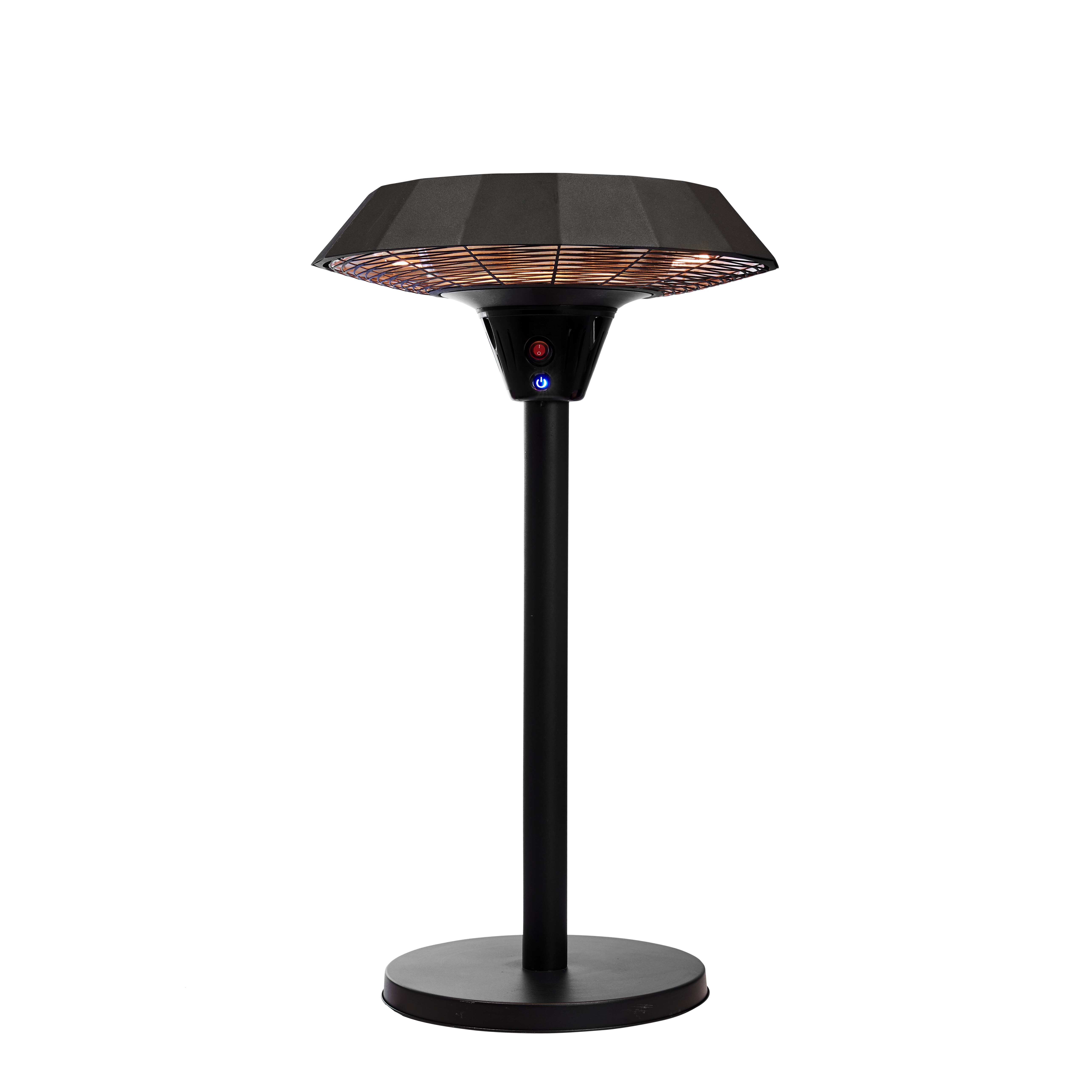 Patio heater UFO table model 2000 W HORTUS, black