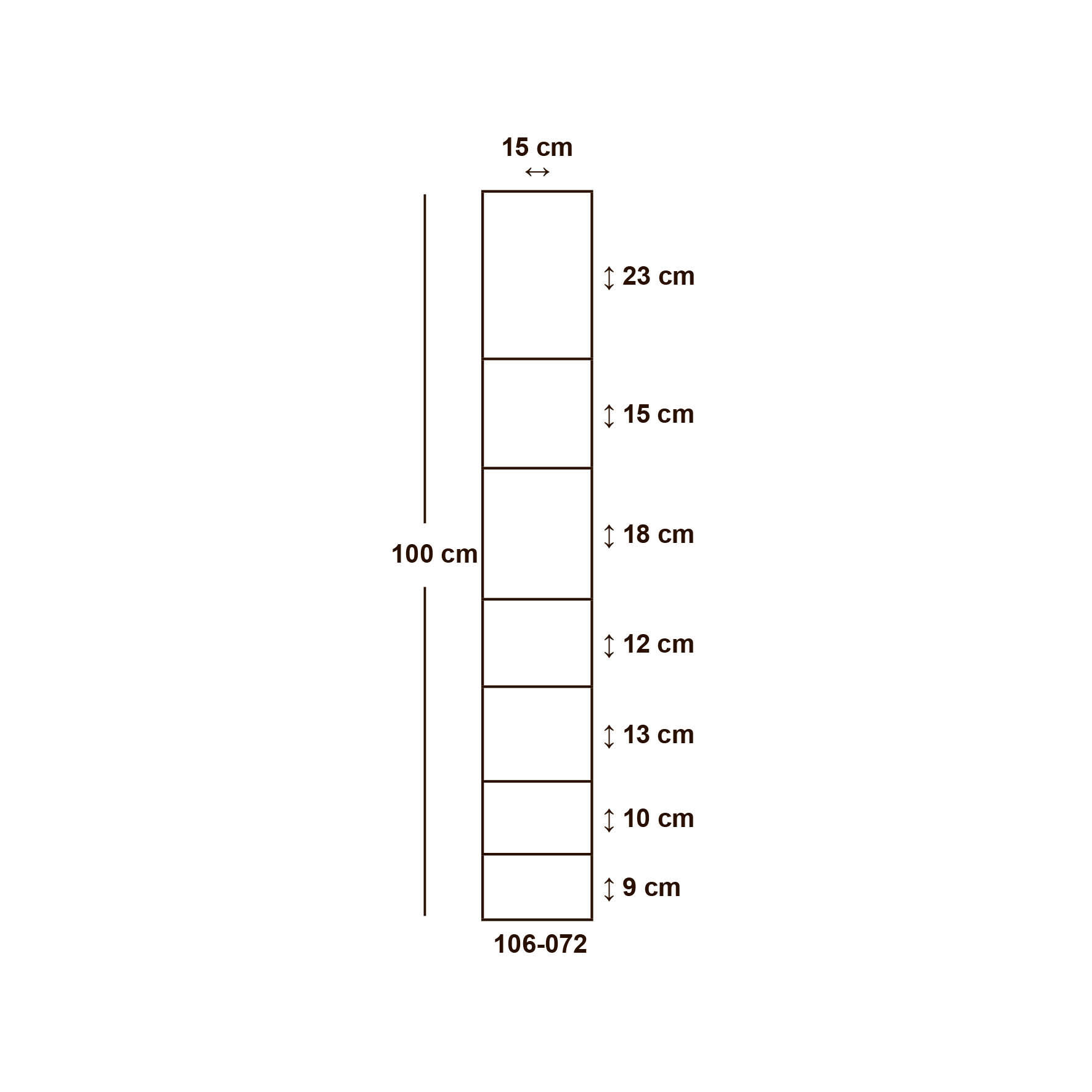 Tightlock Titan T8/100/15-100 m