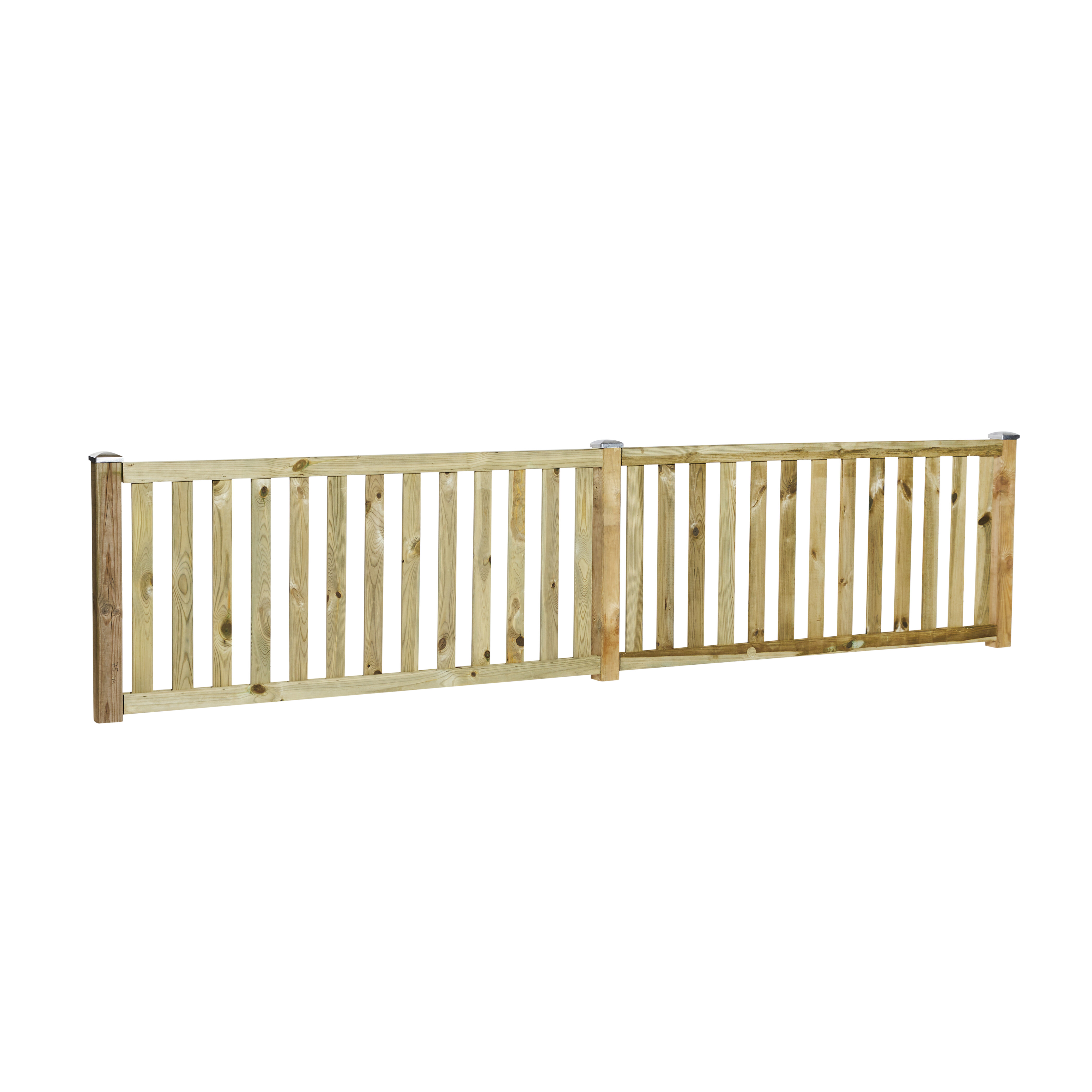 Forhave Stakithegn 148 x 70 cm, Trykimprægneret, NORDIC FENCE, NATURE