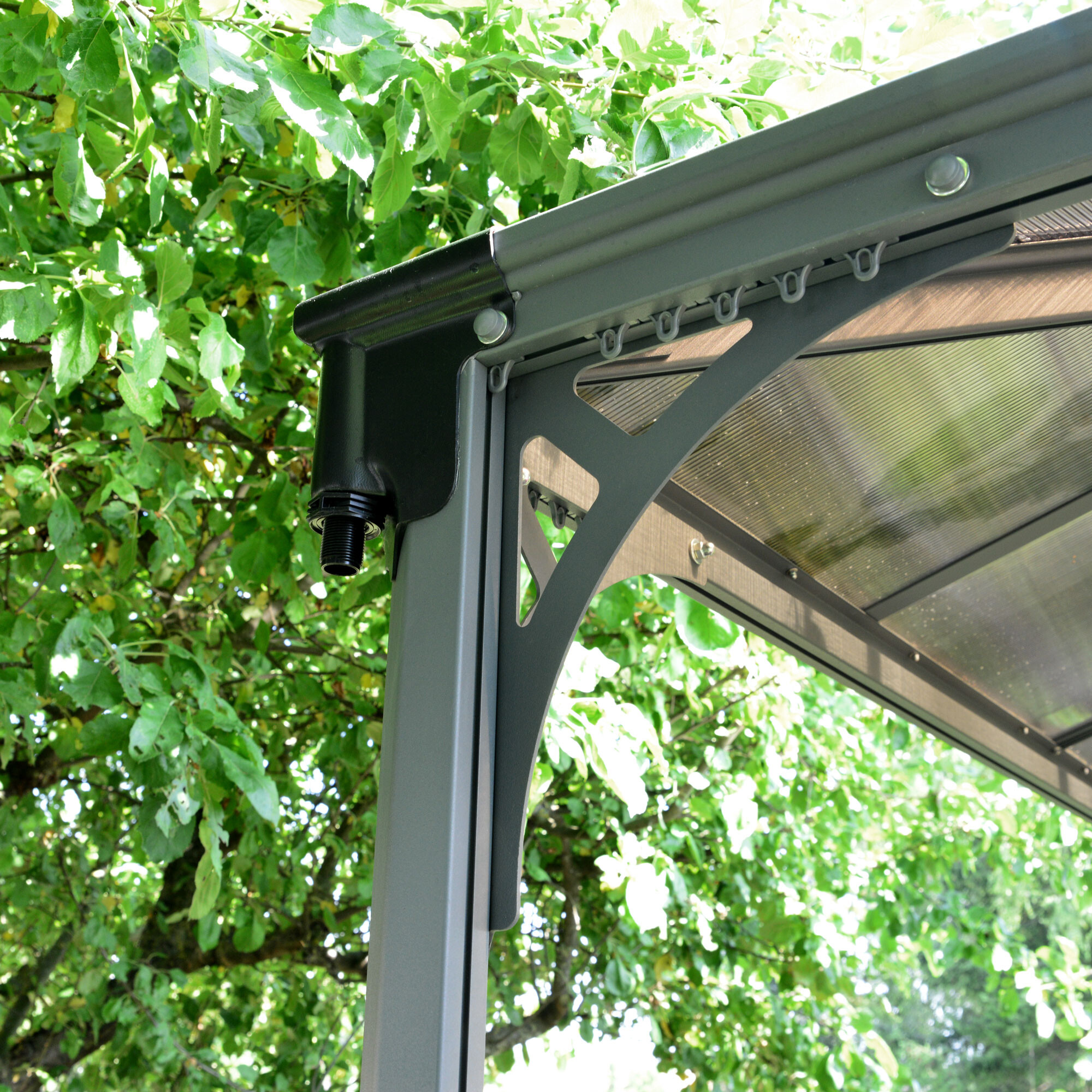 Gazebo Palermo 3000, anthracit grey - 7016 Palram - Canopia