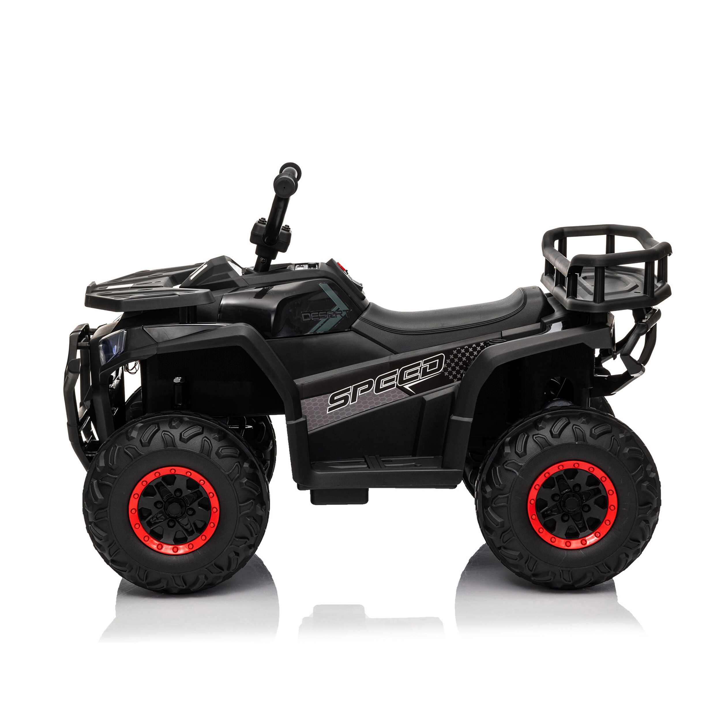 Elbil ATV 4 x 10,8V motor, EVA hjul NORDIC PLAY