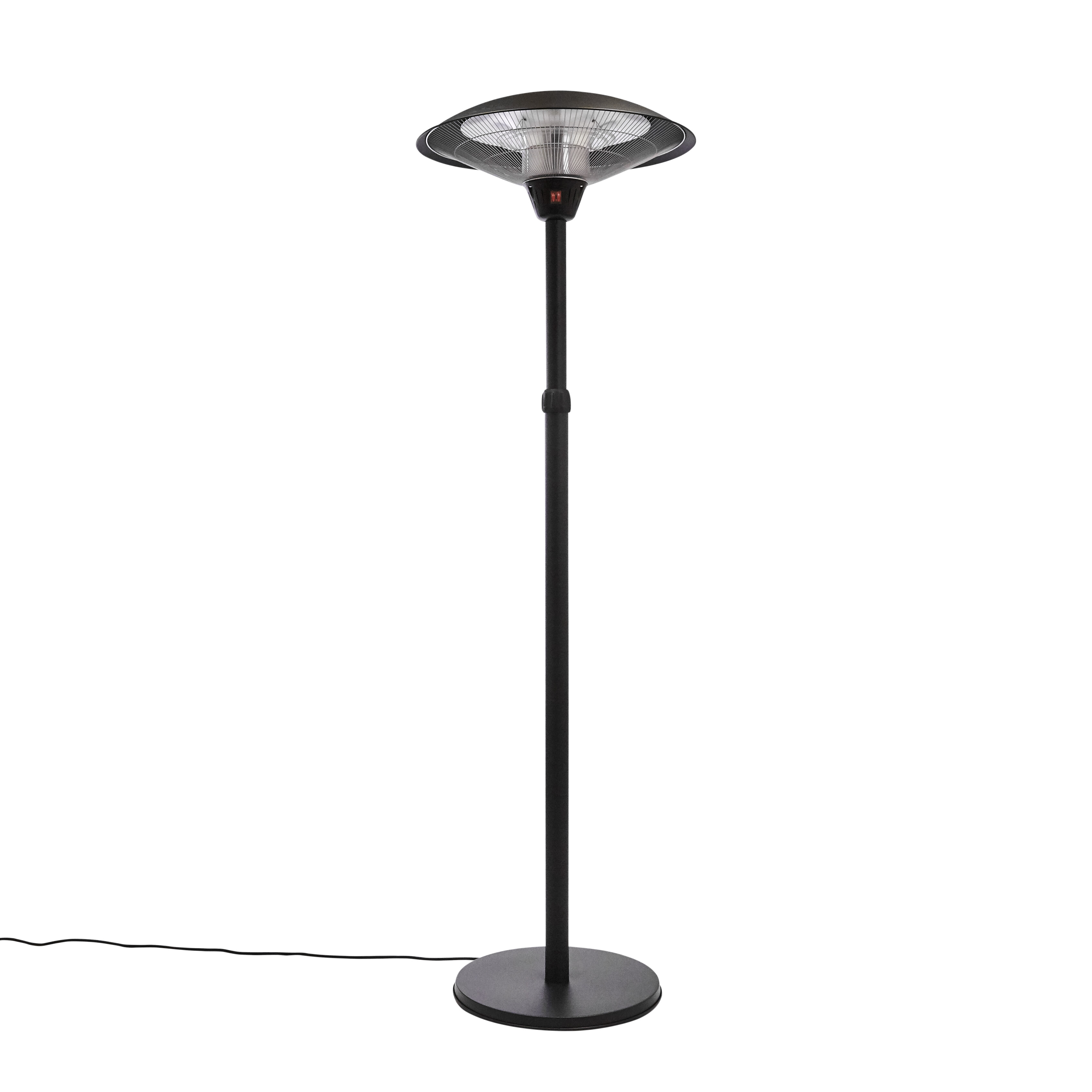 Terrassevarmer 2100W gulvmodel HORTUS, sort