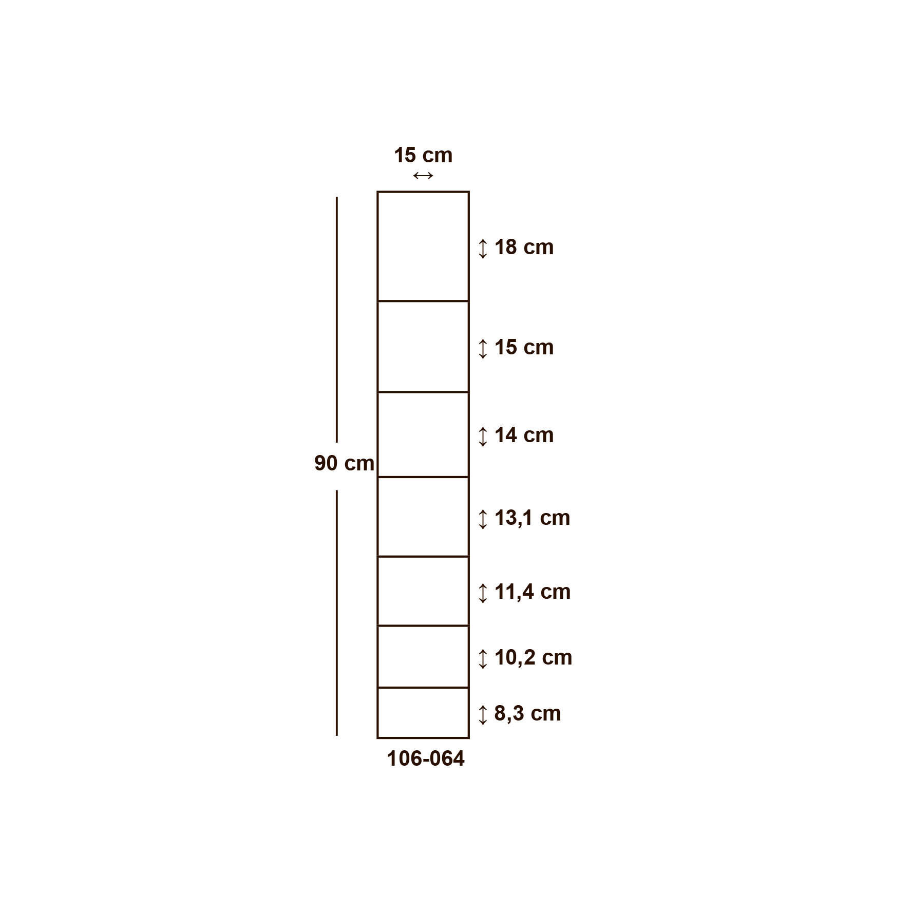 Tightlock Titan T8/90/15-100 m