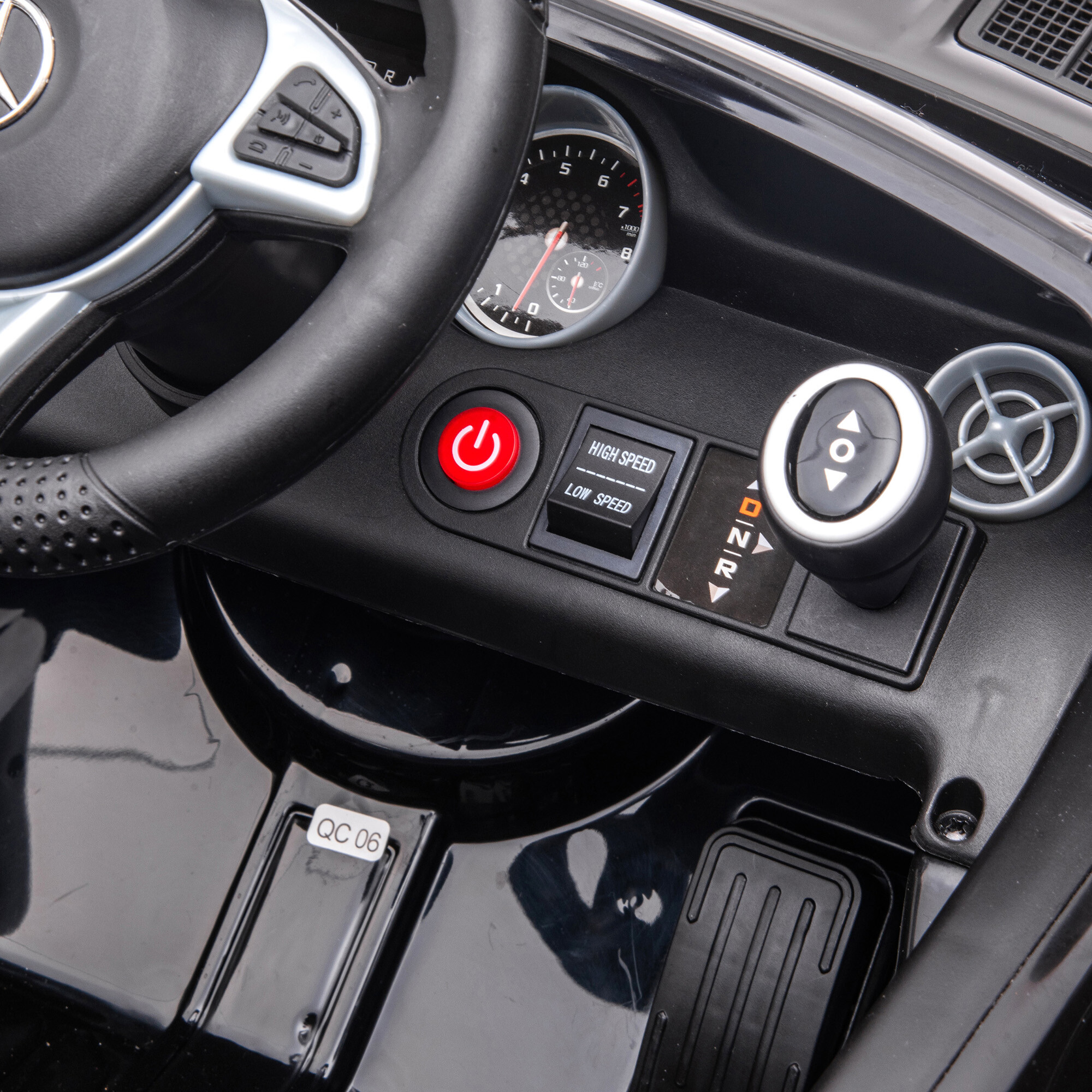 Elbil Mercedes-Benz SLC 2 x 10,8V motor NORDIC PLAY
