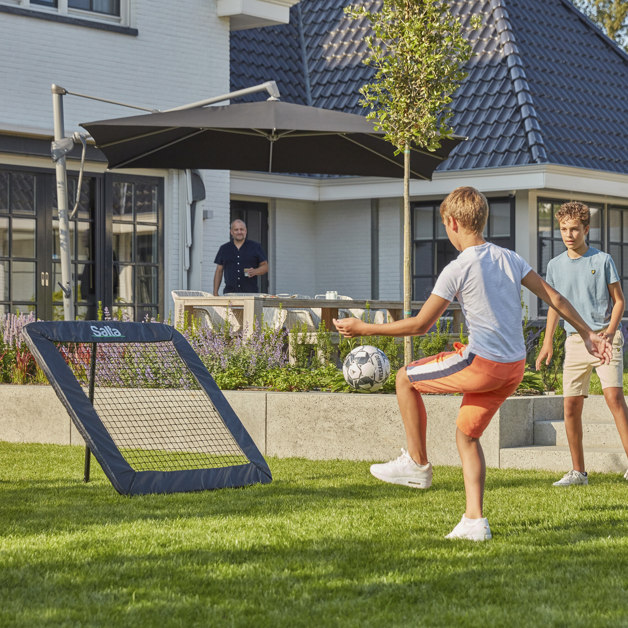 Fodboldmål Motion rebounder 84 x 84 cm Salta