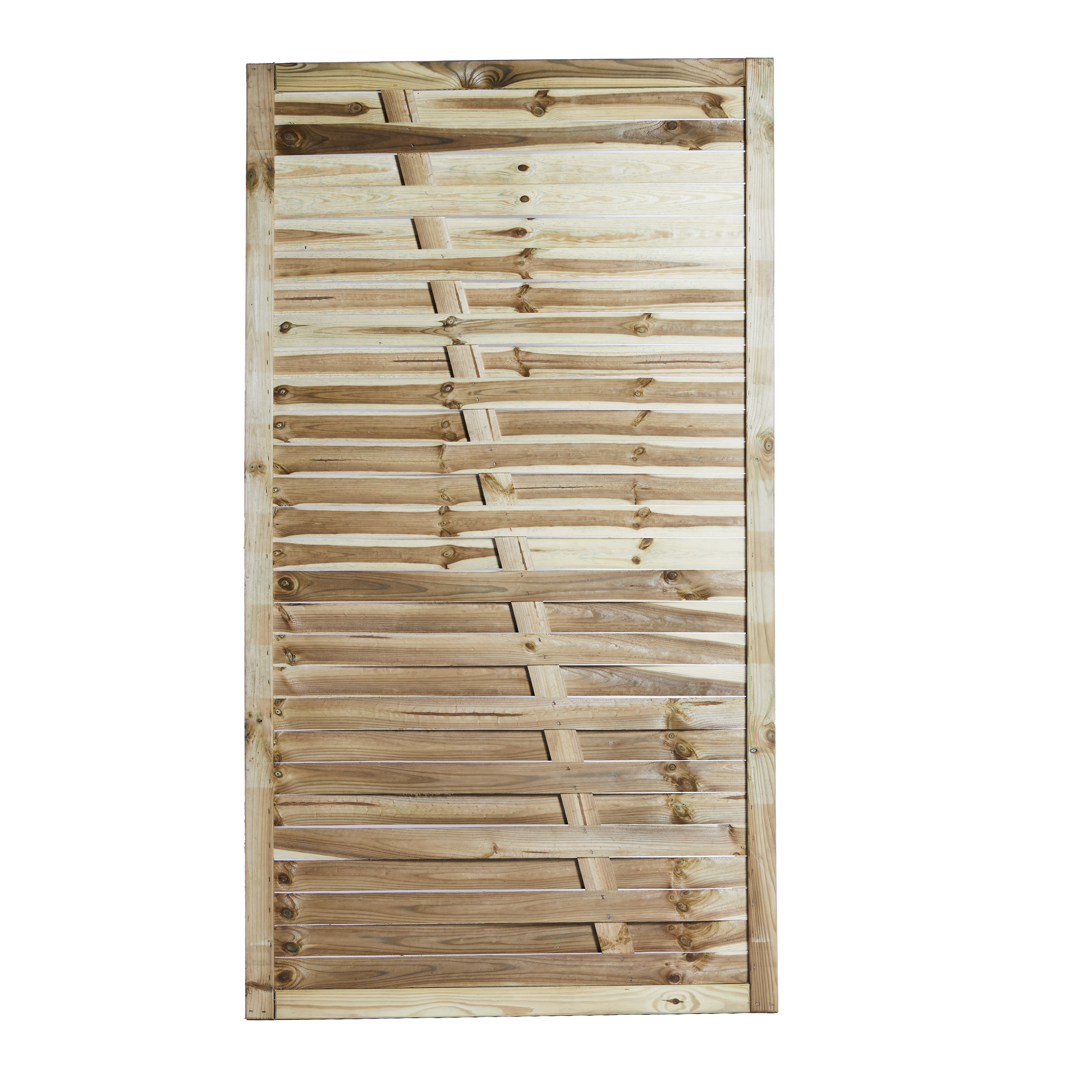 Lamelhegnslåge 100 x 180 cm, trykimprægneret, NORDIC FENCE, BASE
