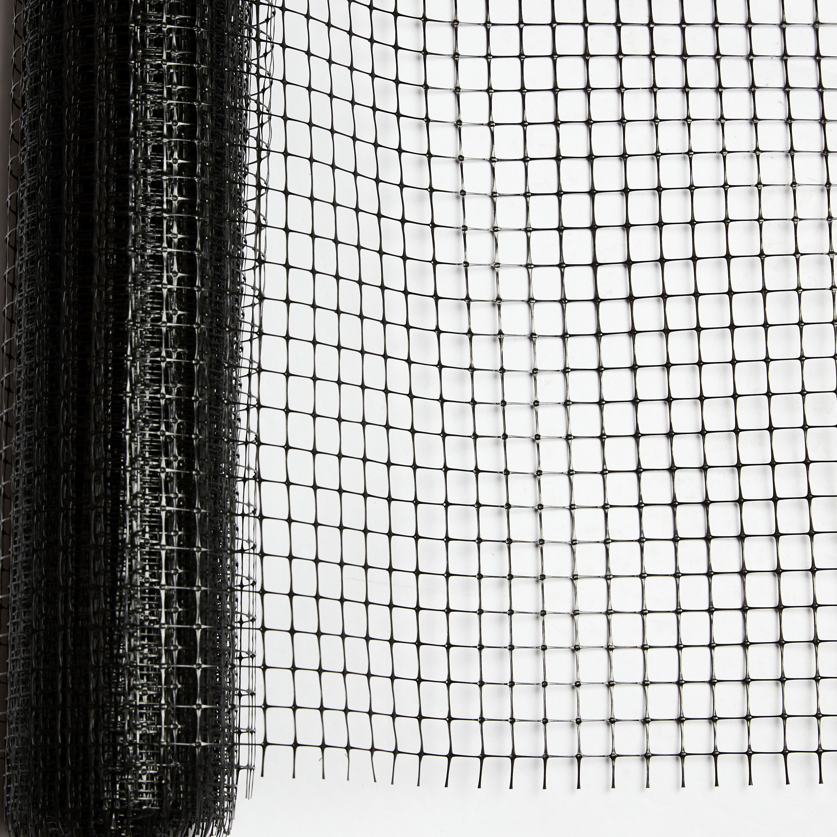 Plastnet 16 x 16 mm masker, 1,0 x 10 m, sort, NORDIC FENCE