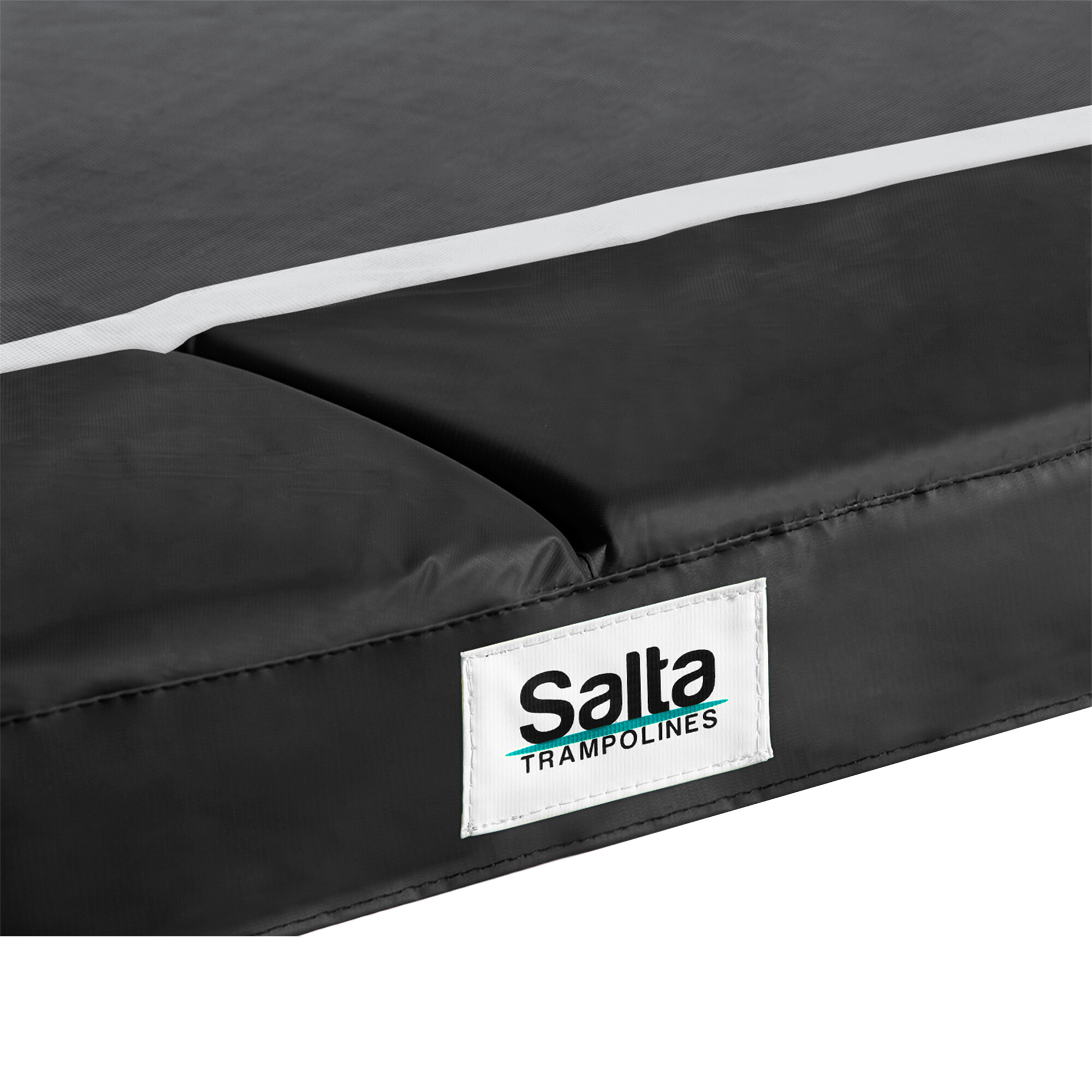 Reunapehmuste trampoliiniin Premium Black Edition 305x214 cm, musta Salta