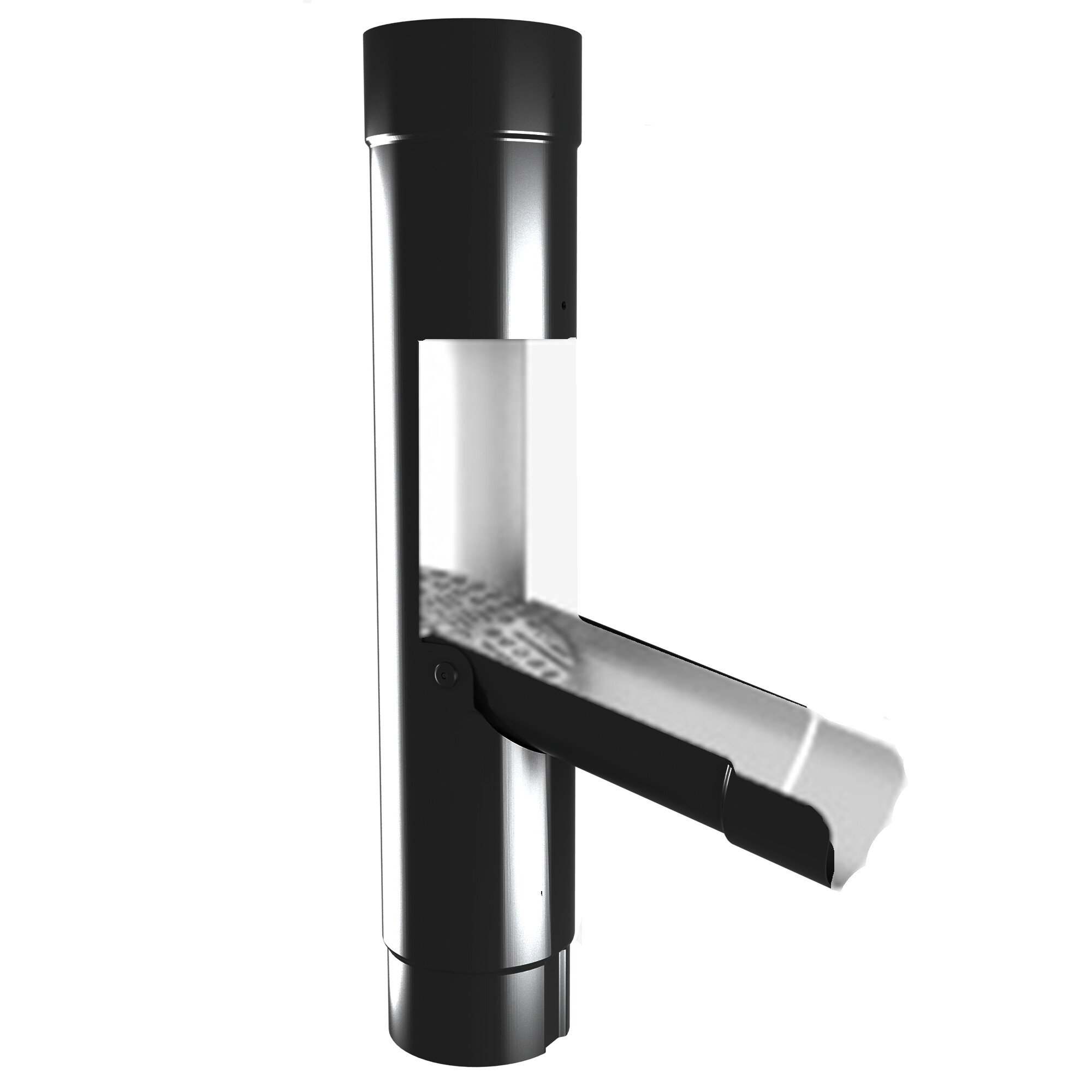 N70 vandopsamler - aluminium sort