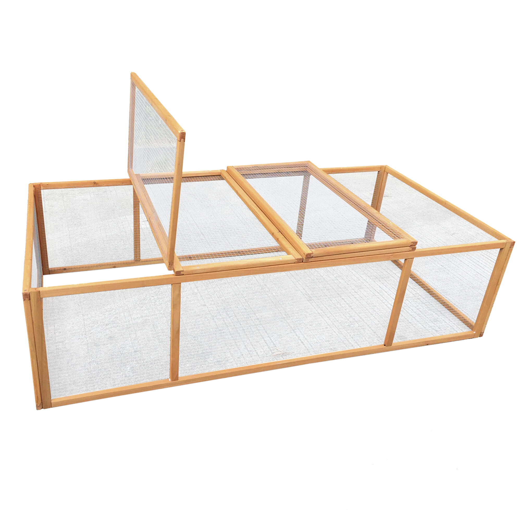 Kanin ulkohäkki 180 x 90 x 48 cm HORTUS
