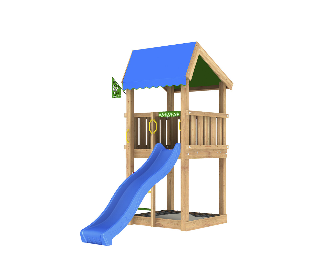 Legetårn Jungle Gym Home 2.1 ekskl. rutschebane