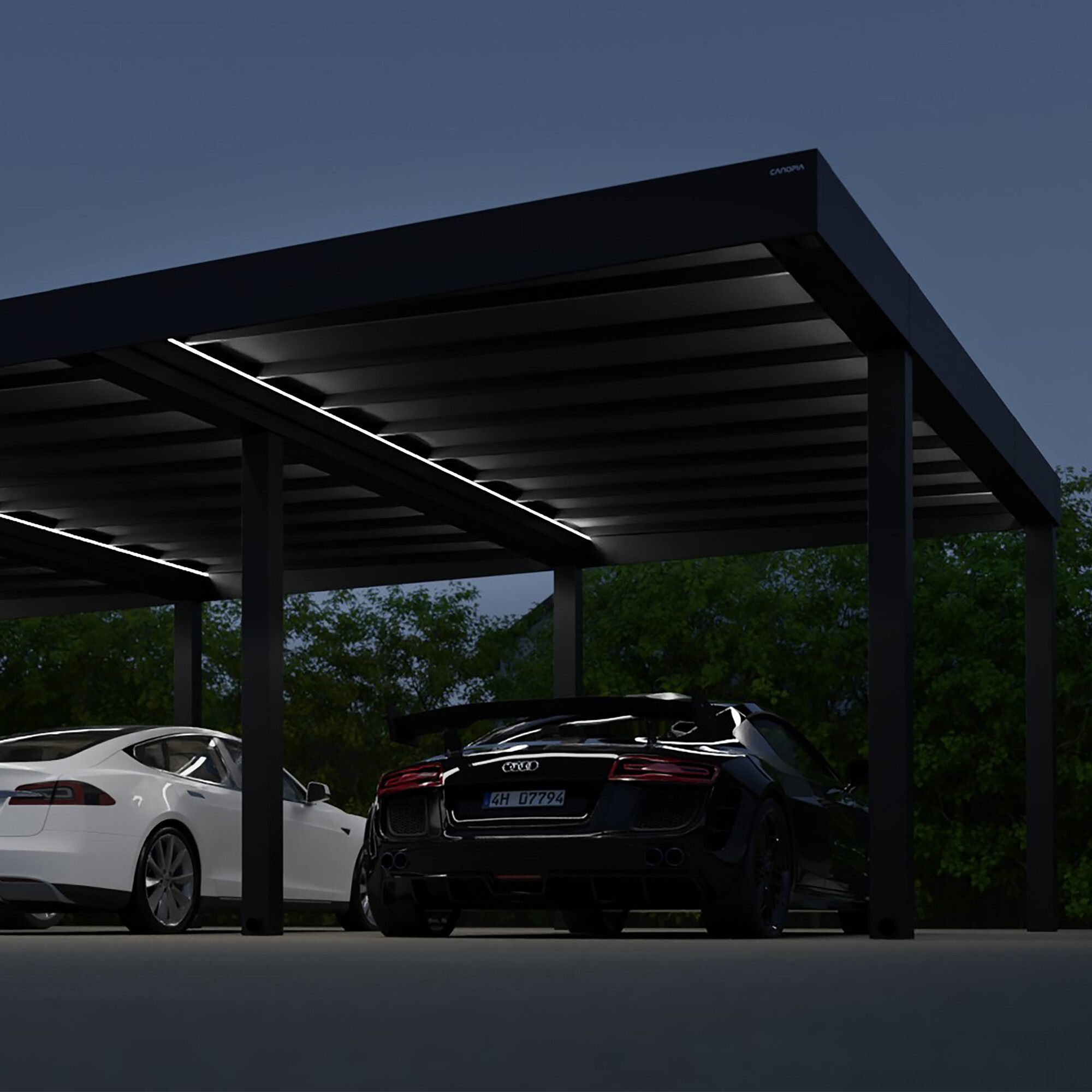Carport Oslo 596,5 x 1195 cm Palram - Canopia