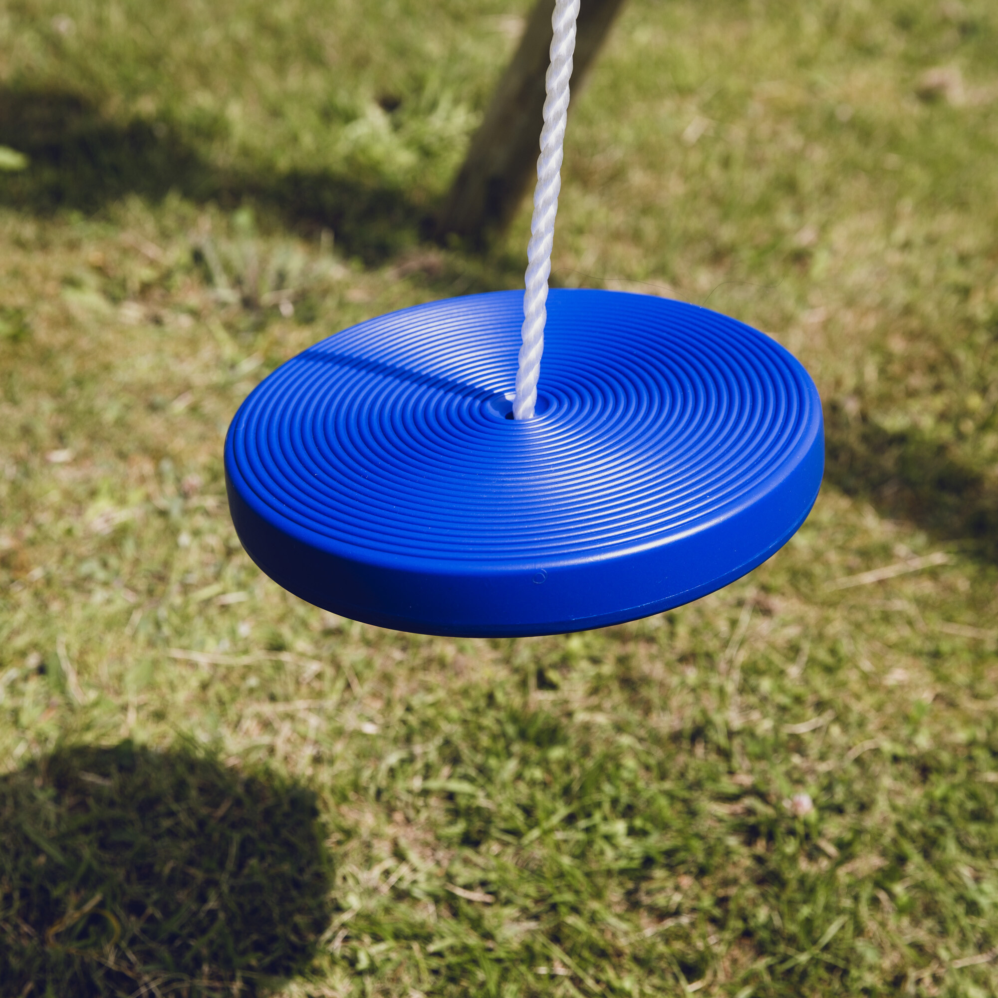 Disc swing with rope, blue NORDIC PLAY