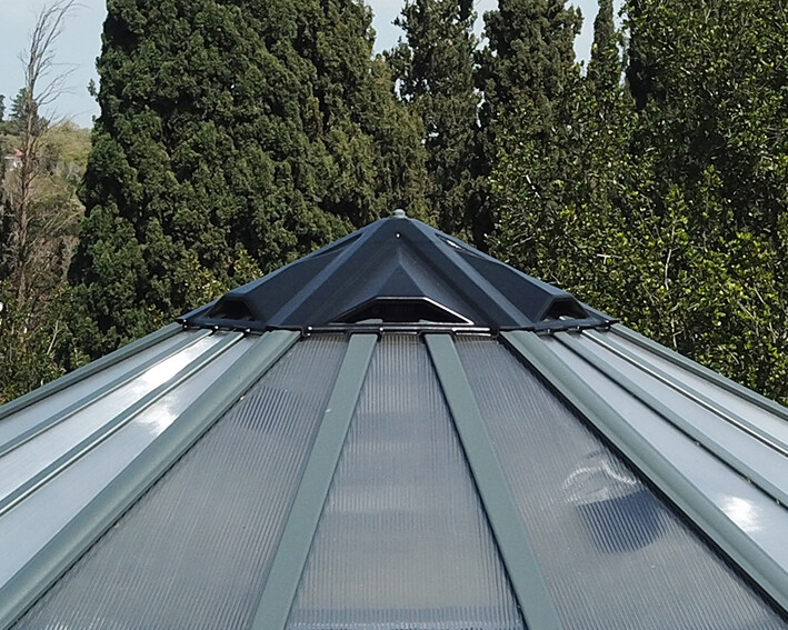 Hexagonal greenhouse Oasis 8,6 m2 Palram - Canopia