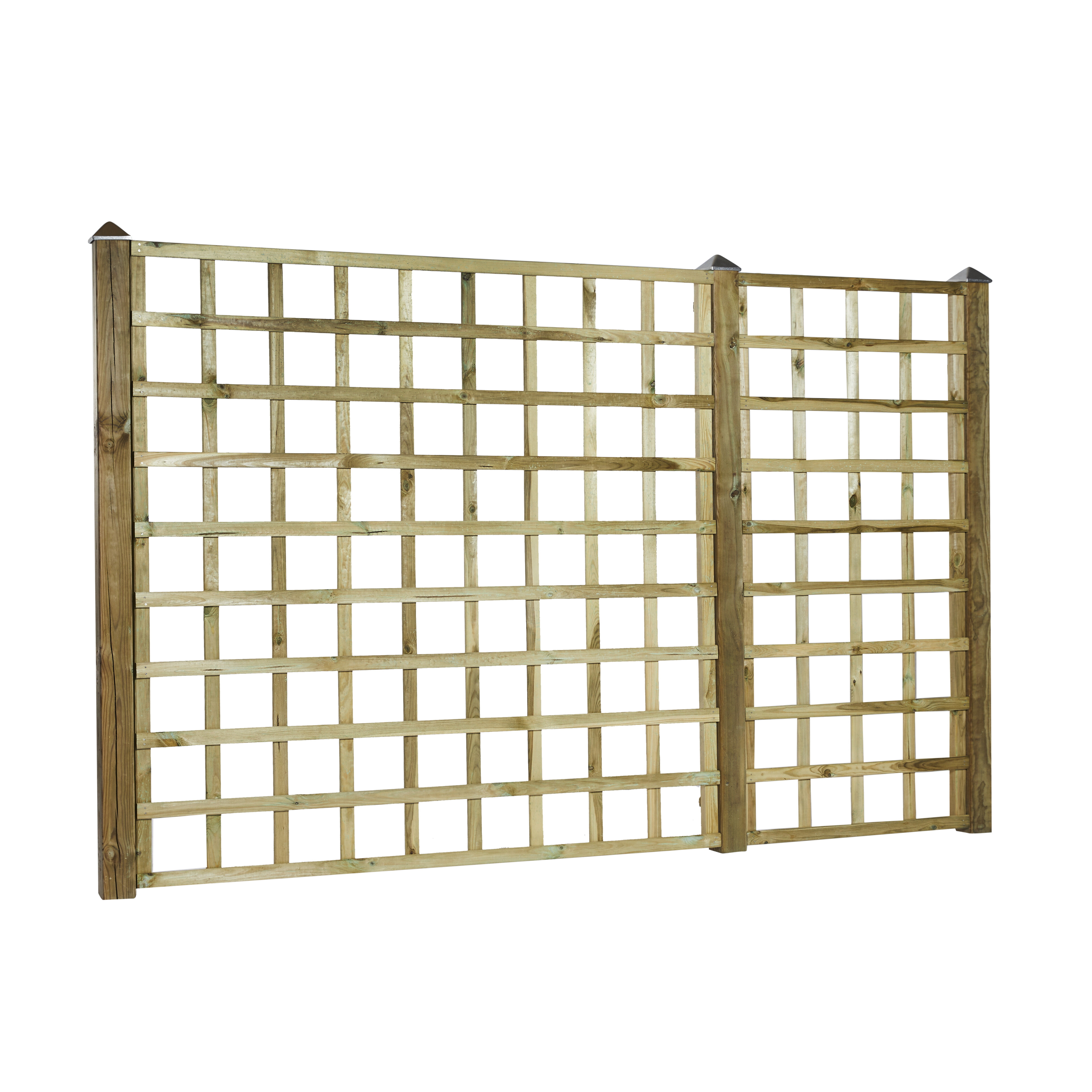 Espalierhegn 180 x 180 cm, trykimprægneret, NORDIC FENCE, SERENE