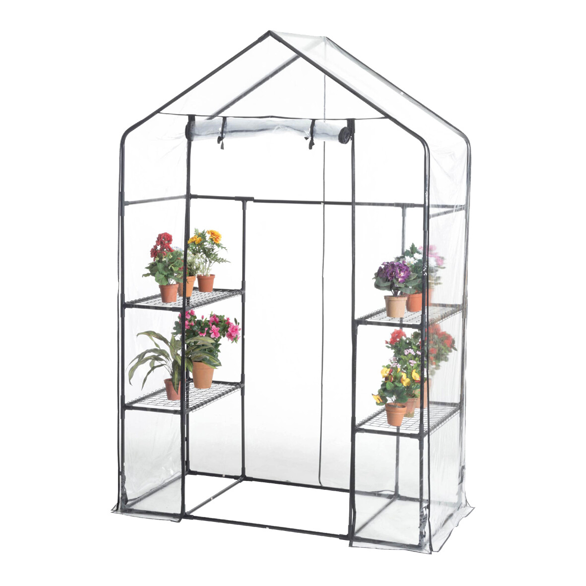 Drivhus stor 195 x 143 x 73 cm HORTUS