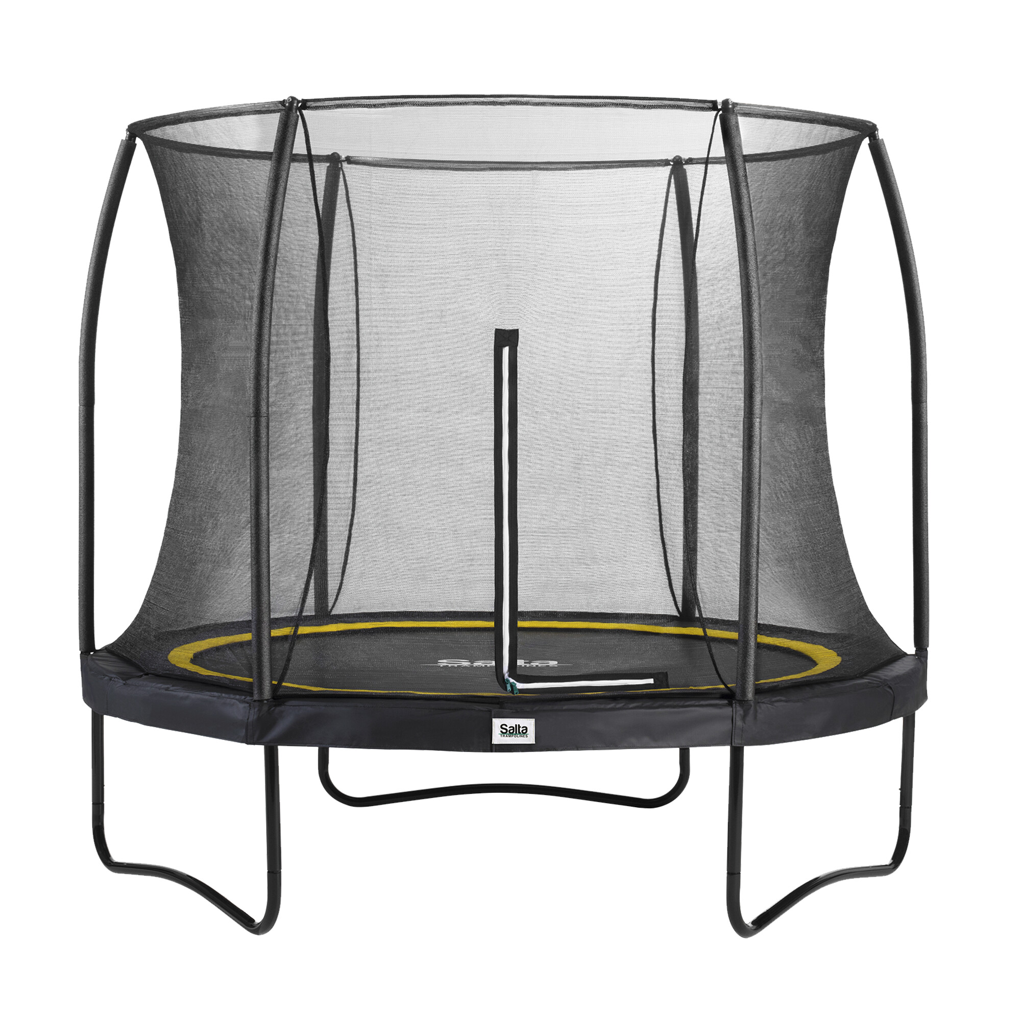 Trampolin Comfort Edition Ø251 cm, sort inkl. sikkerhedsnet Salta