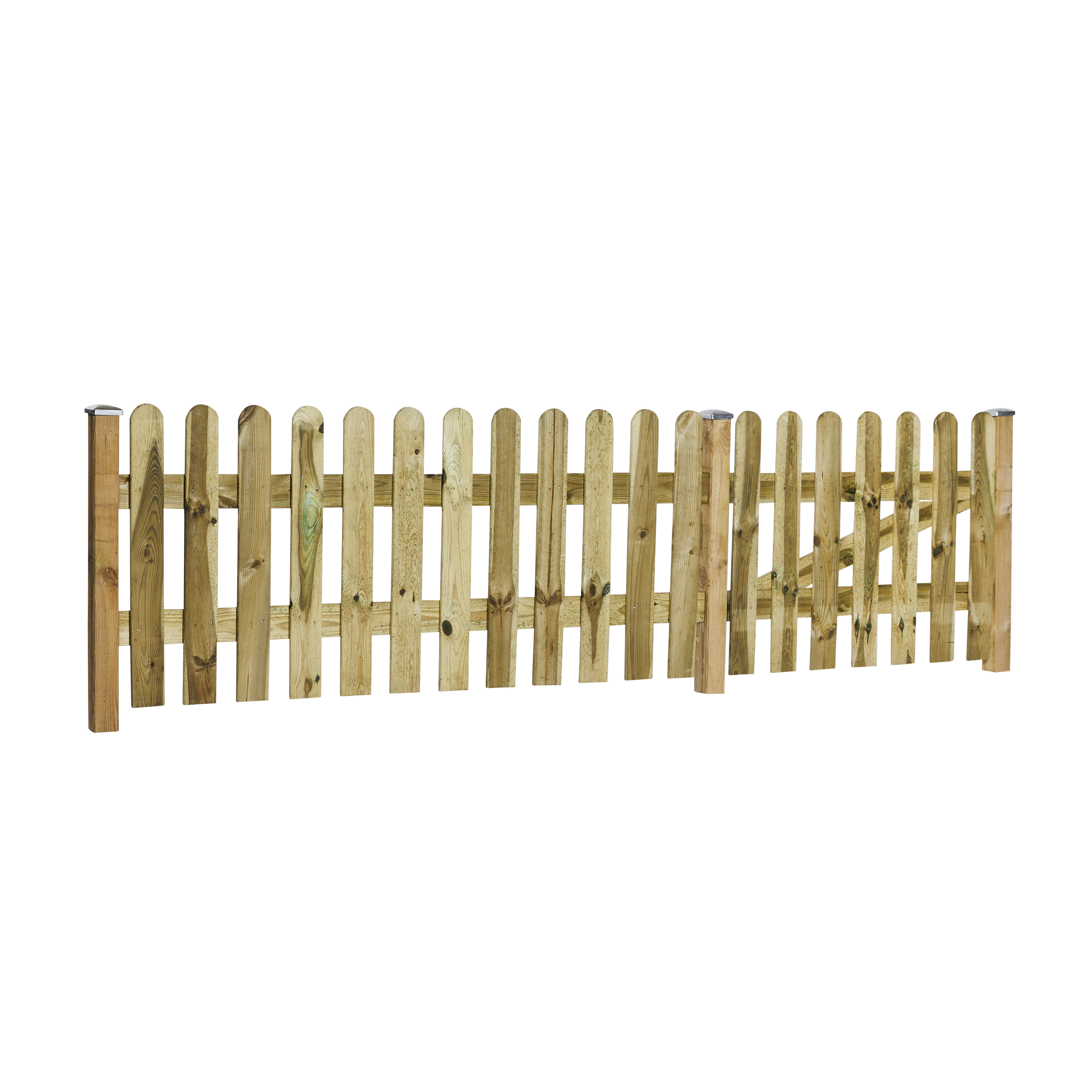 Forhavelåge 100 x 80 cm, trykimprægneret, NORDIC FENCE, FYN